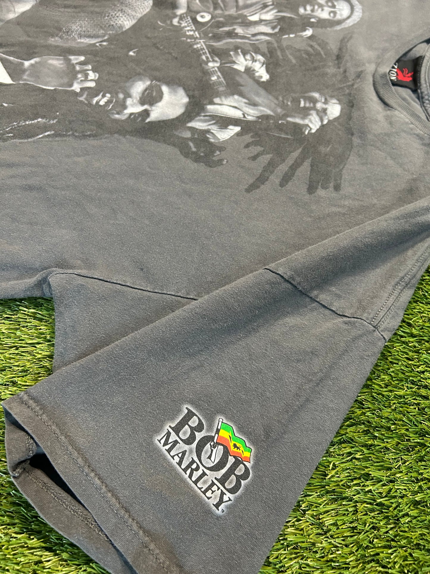 Y2K Zion Tag Bob Marley Tee