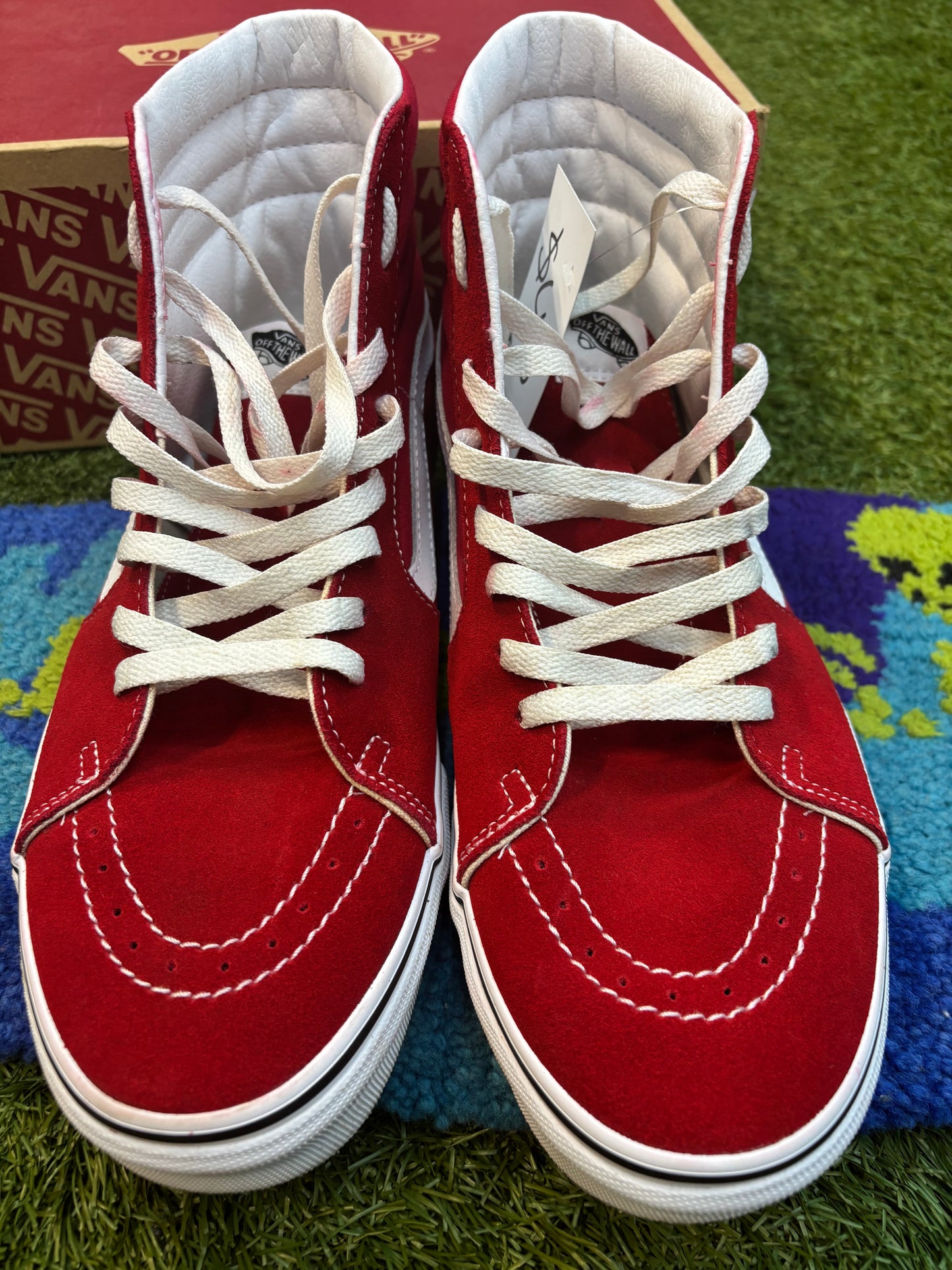 High Top Red Vans
