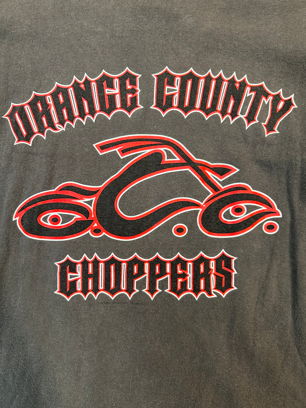 Y2K Grey Orange County Choppers Tee