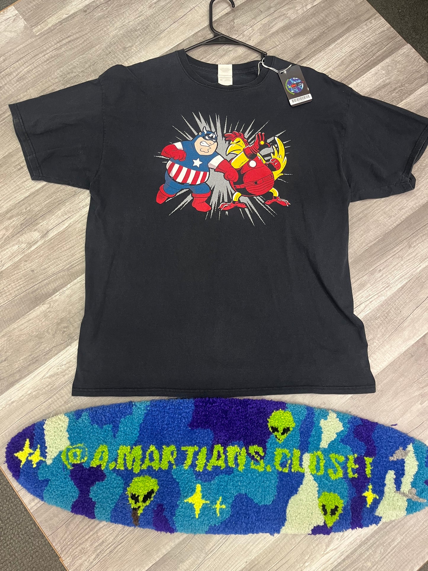 Y2K Family Guy Fight Tee