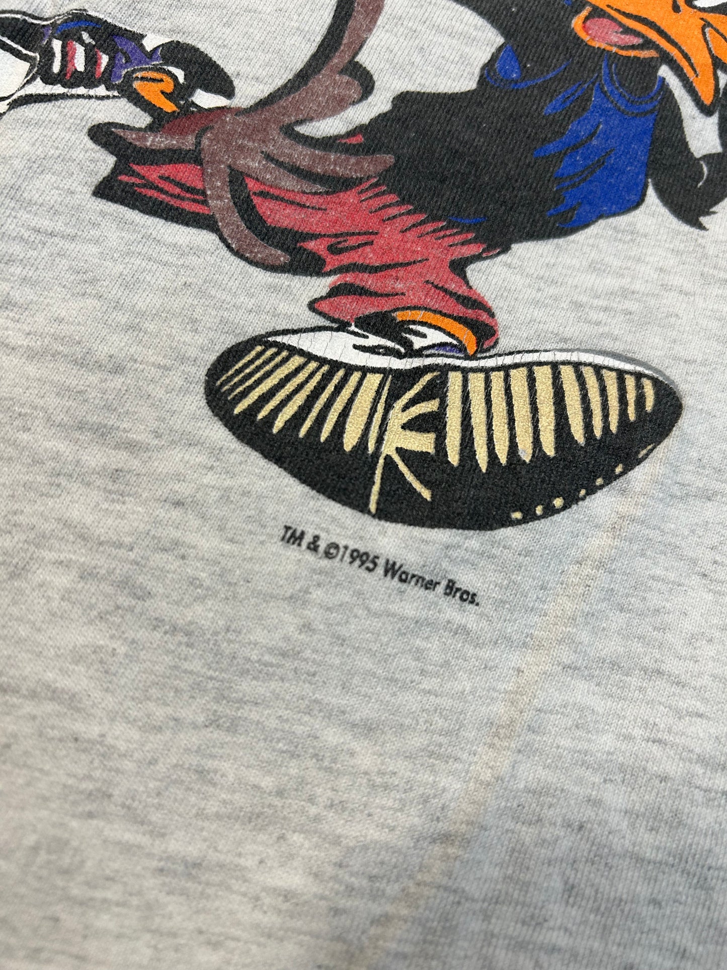 Rare Vintage 1995 Looney Toons You Don’t Want None Of This Tee