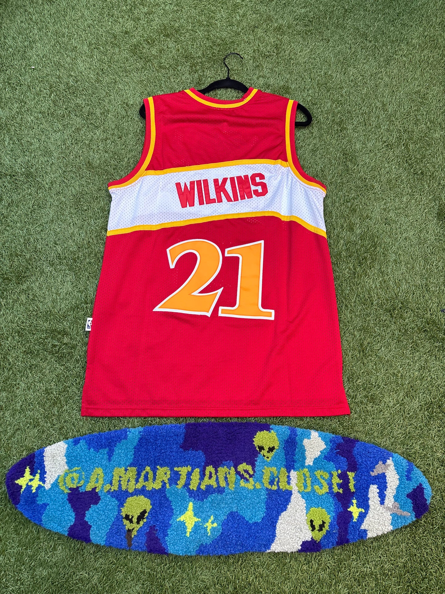 Atlanta Hawks D. Wilkins Hardwood Classics Jersey