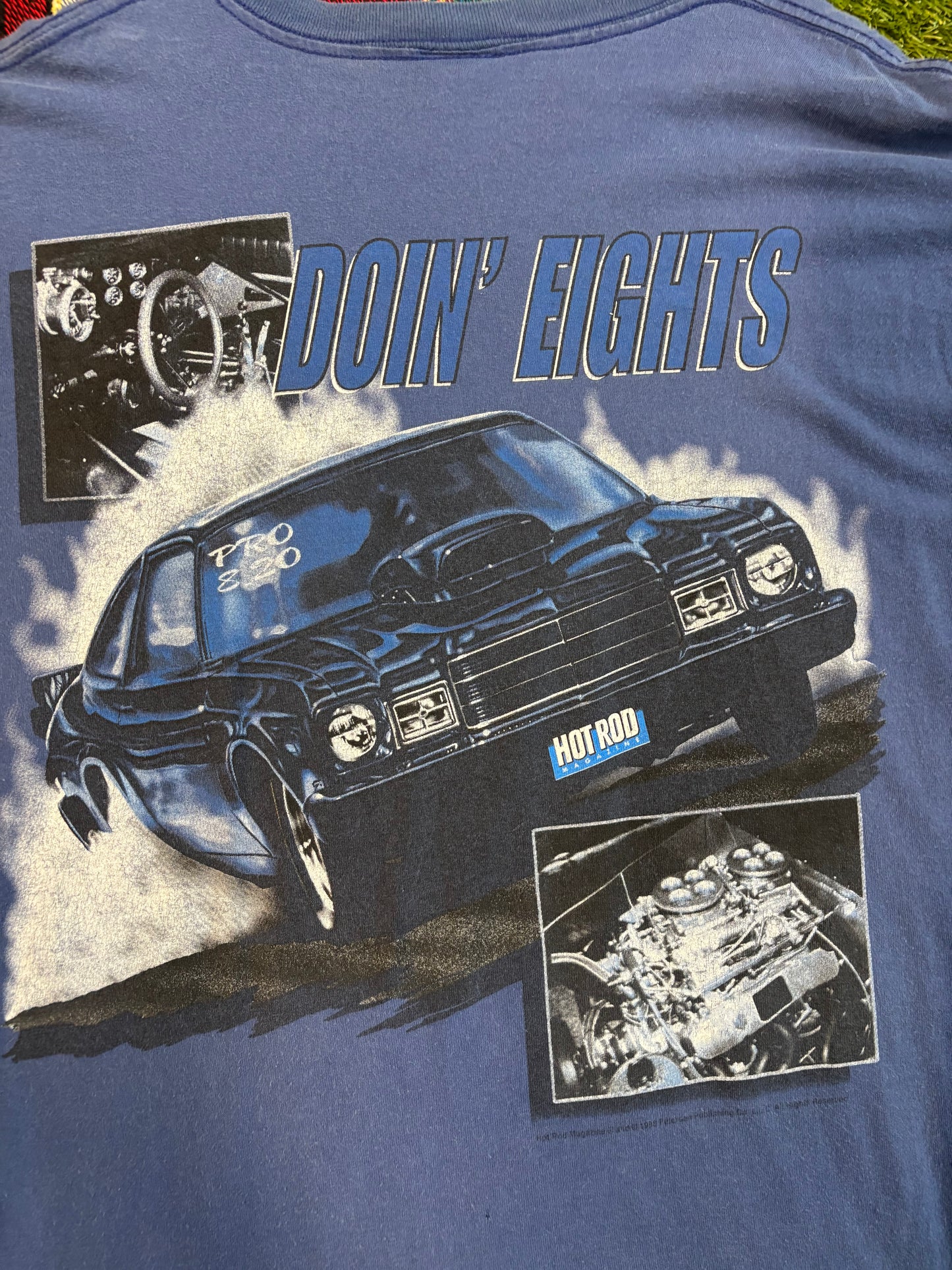 1998 Hot Rod Magazine Drag Racing Series T-shirt Size XL