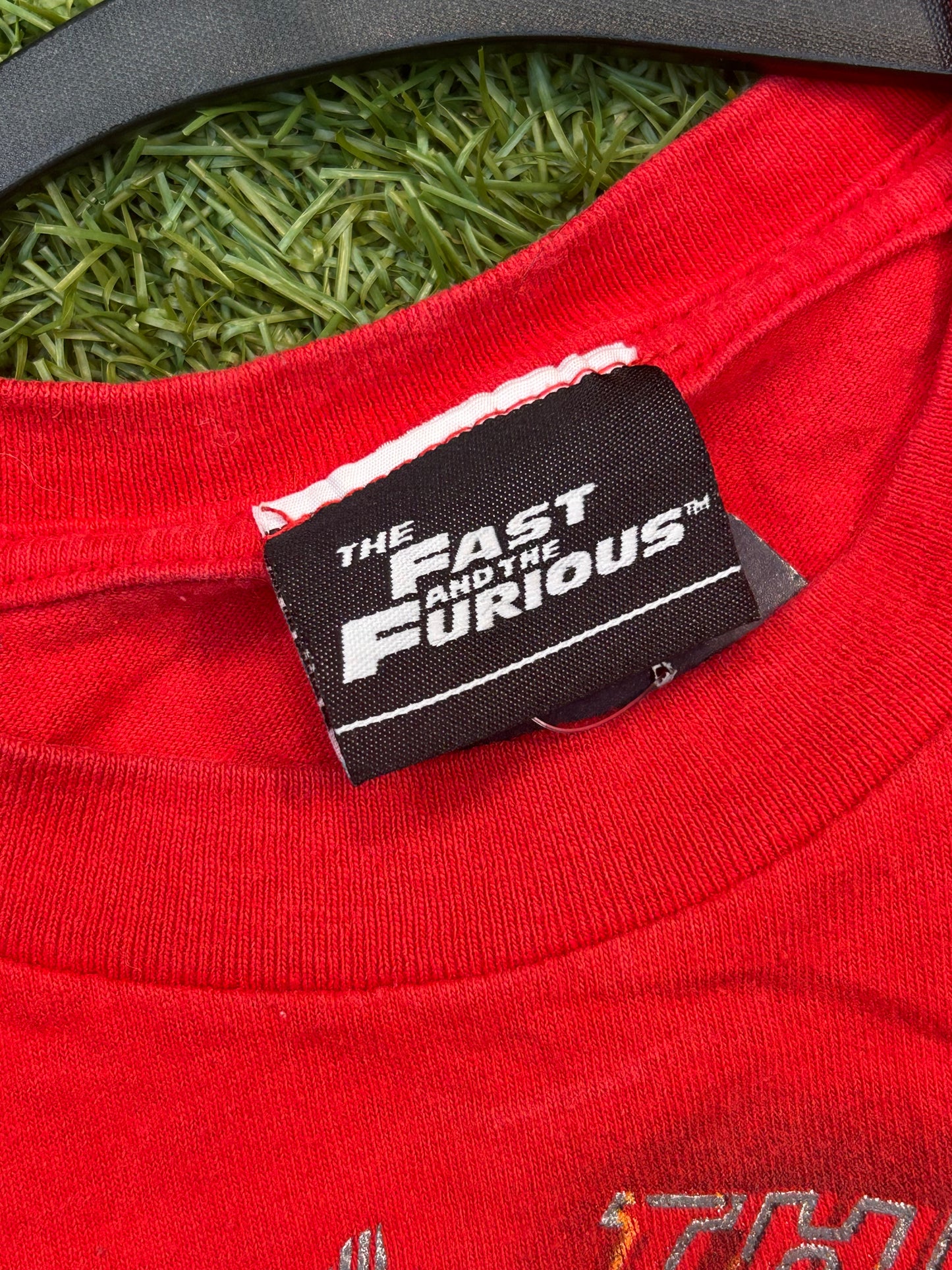 Y2K Fast And The Furious movie Promo Green Van Tee
