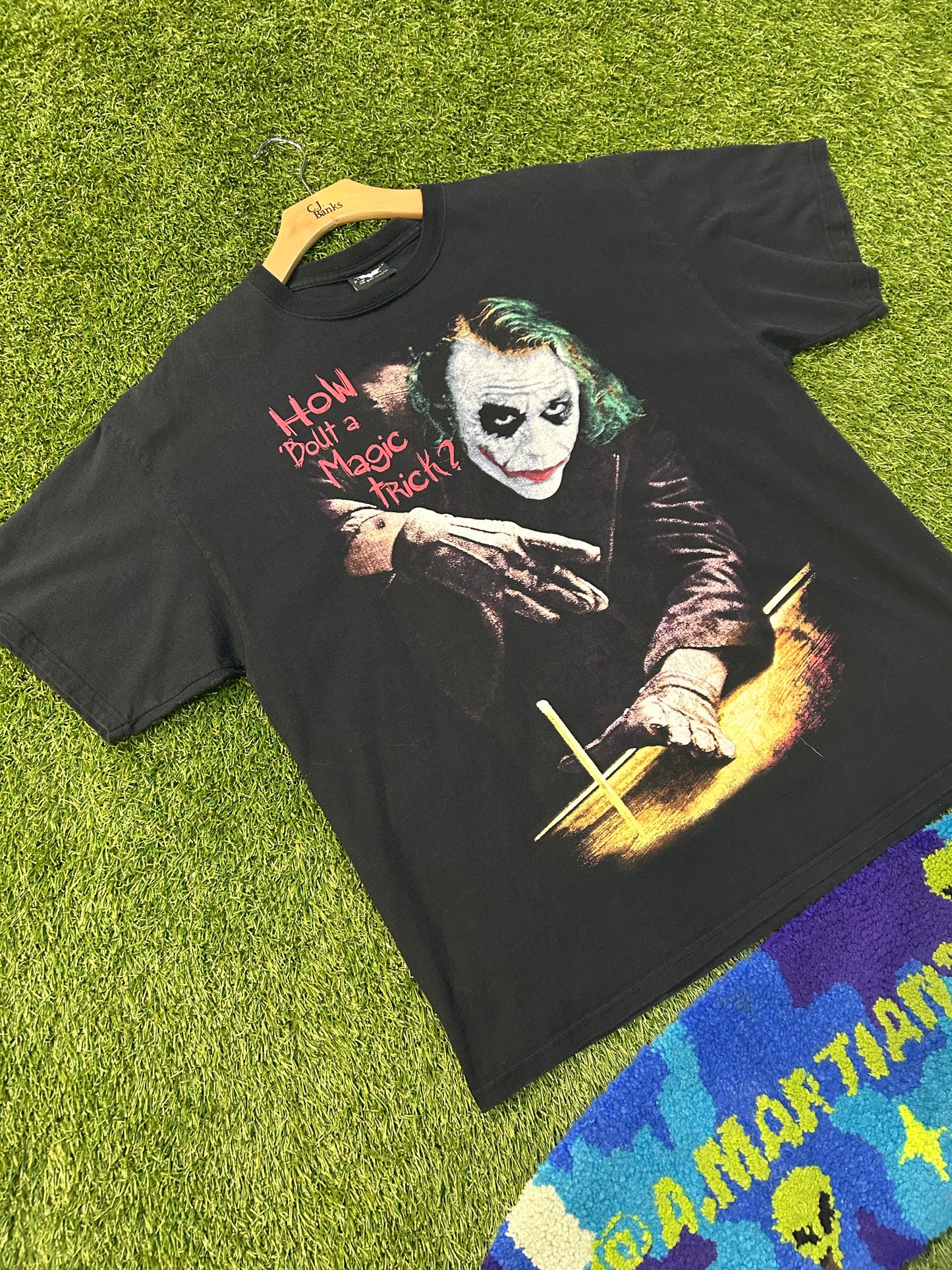 Y2K The Dark Night Movie / Heath Ledger Joker How ‘Bout a Magic Trick Tee