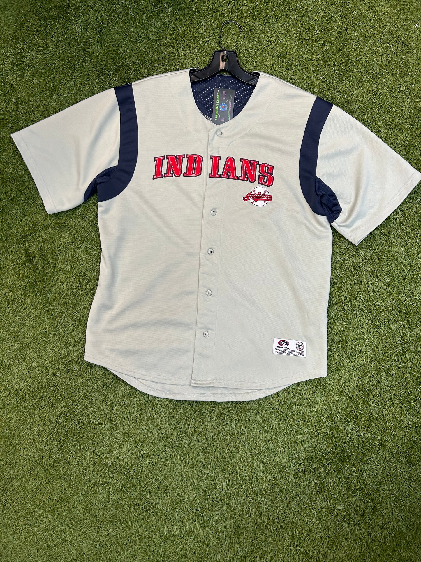 Y2K True Fan Cleveland Indians MLB Jersey