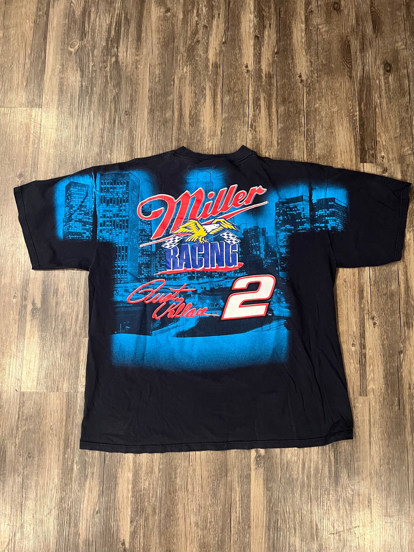 “Rusty Wallace” Vintage AOP NASCAR Tee