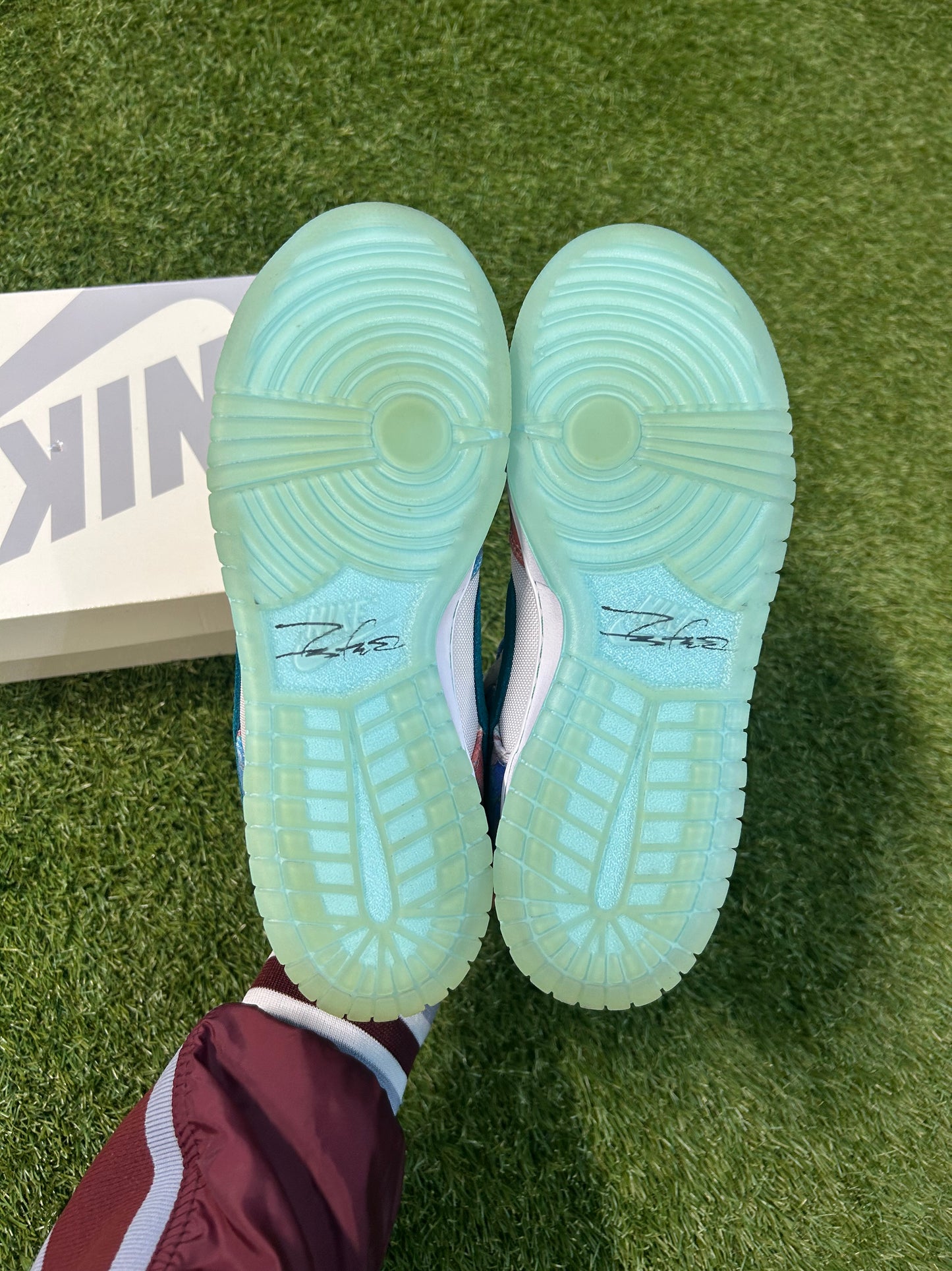 Nike SB Dunk Low Futura Bleached Aqua