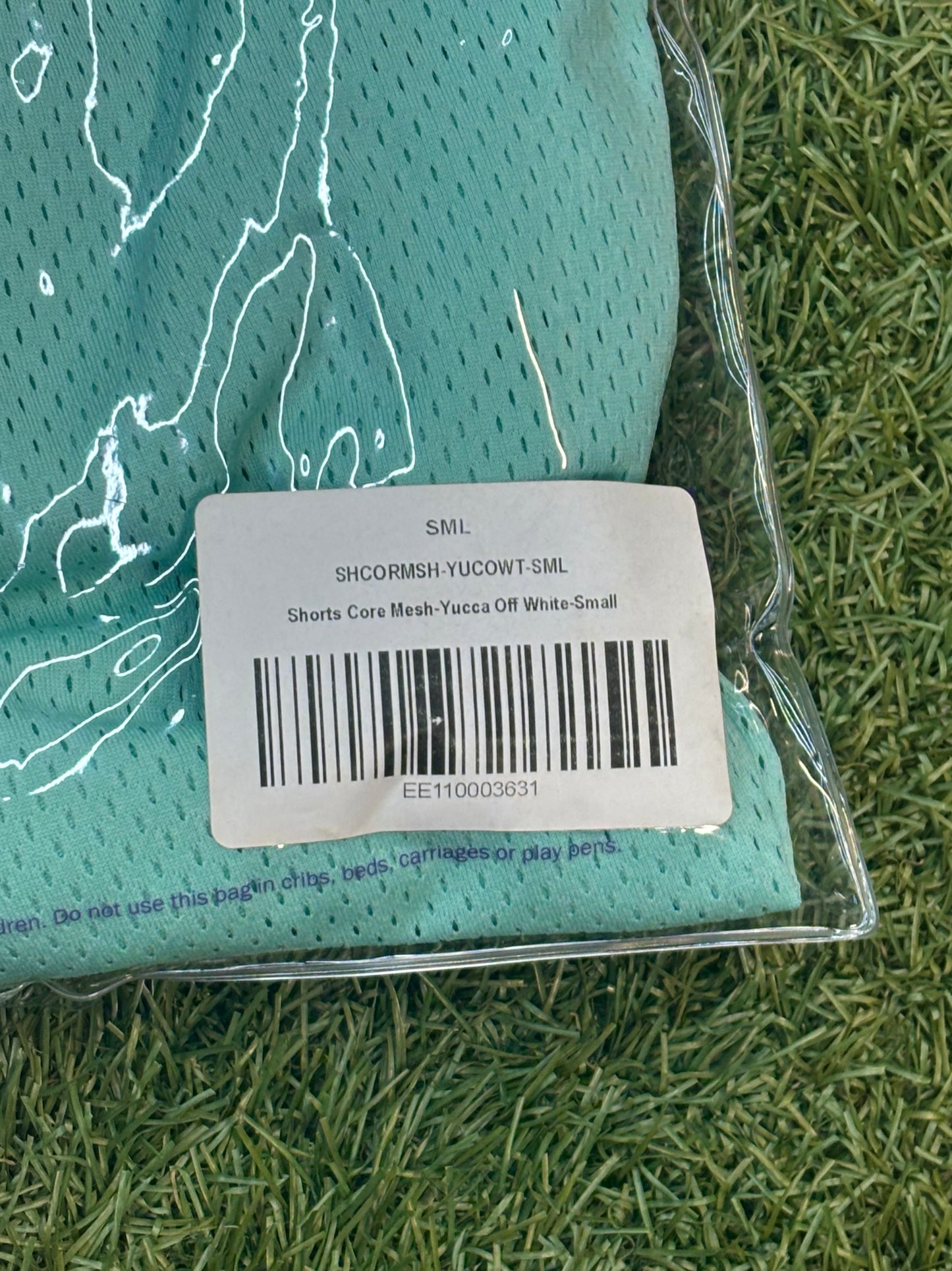 Mint Eric Emanuel Basketball Shorts (in packaging)