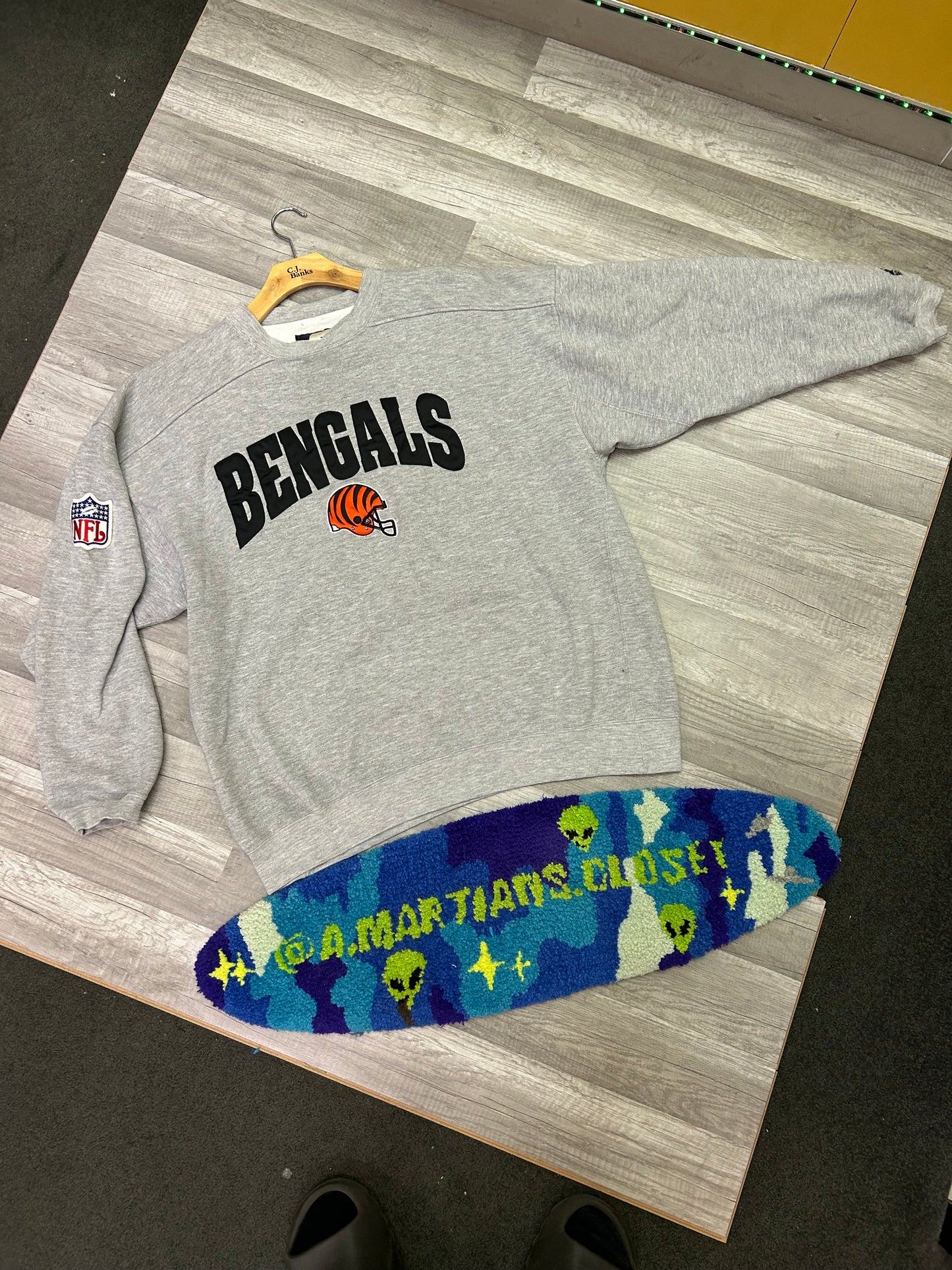 Y2K Vintage 2000s Cincinnati Bengals Crewneck