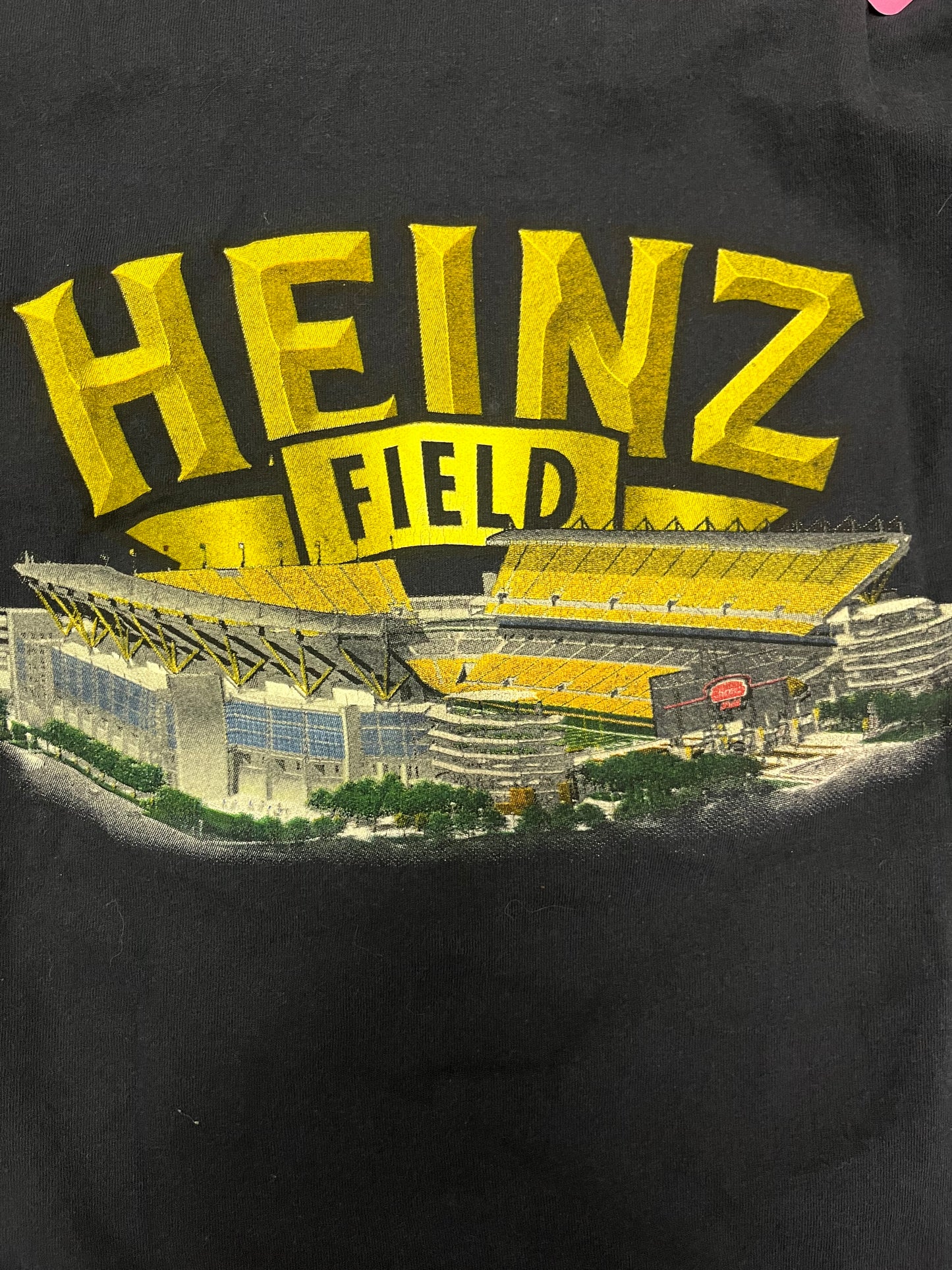 Vintage 2000s Heinz Field Pittsburgh Steelers L/S Tee