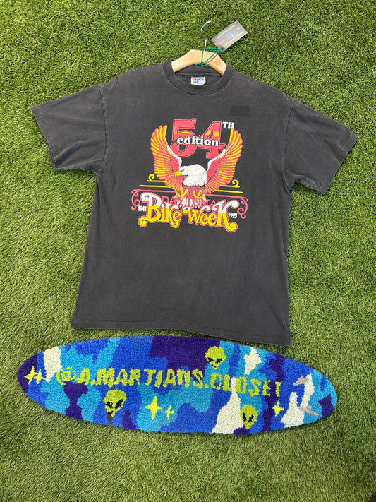 Vintage 1995 Bike Week 54th Edition Tee