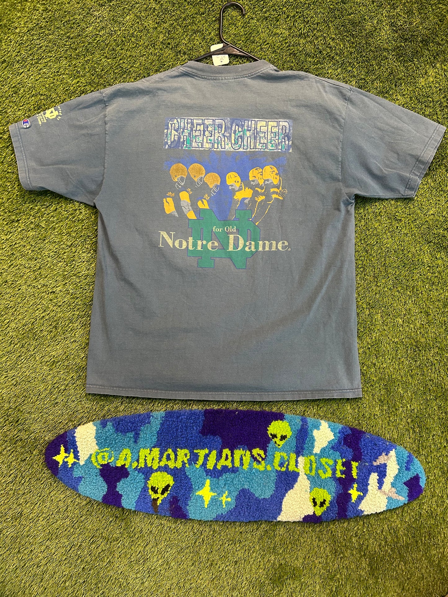Vintage Champion Notre Dame Football Tee
