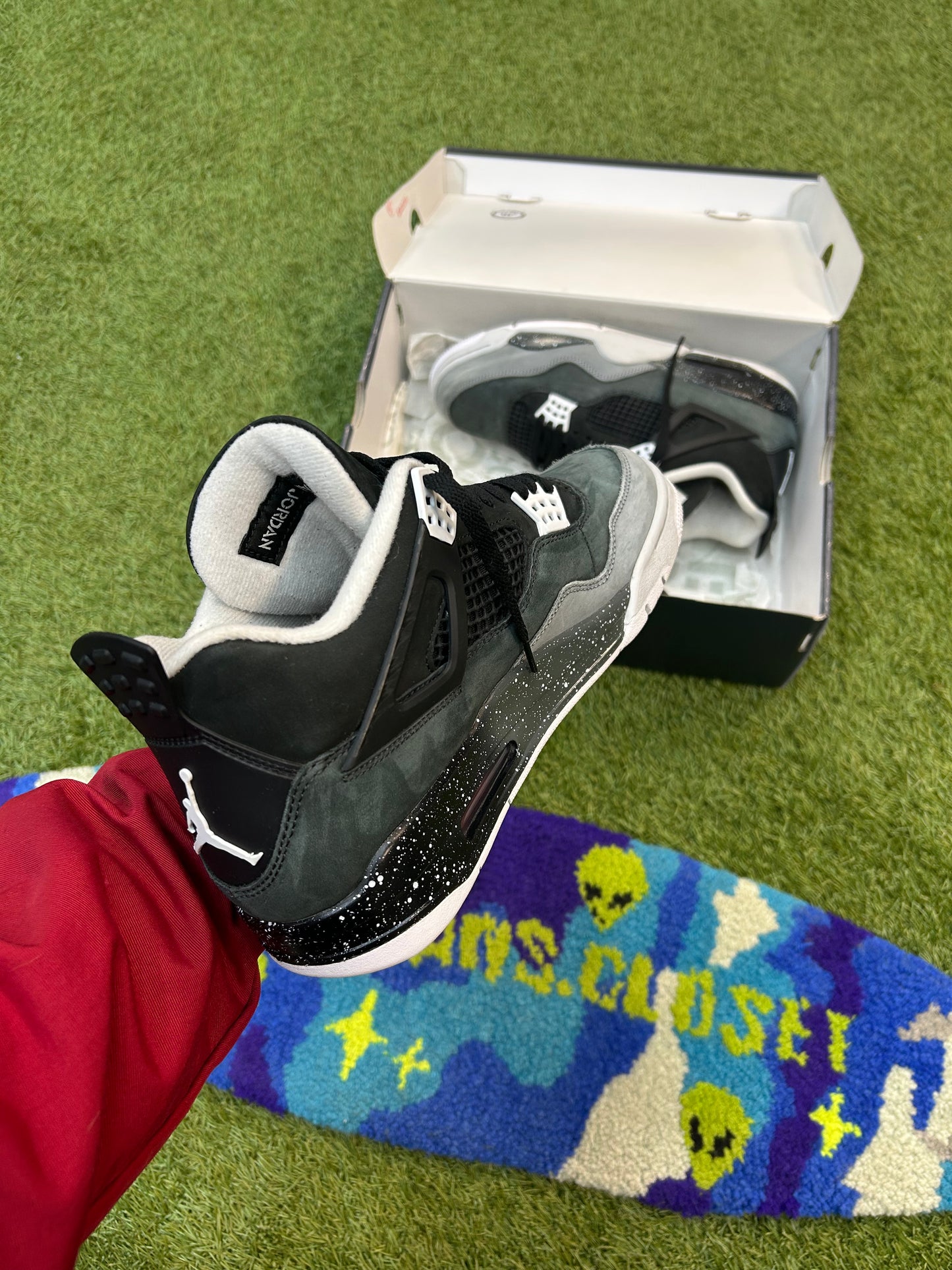 Jordan Retro 4 Fear(Used)