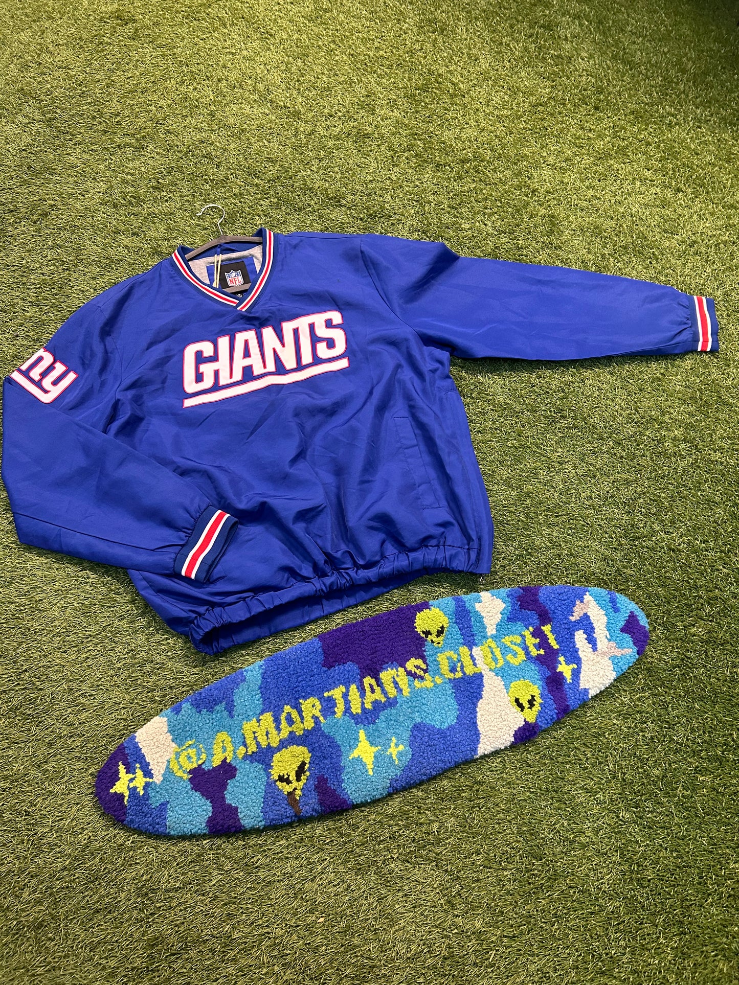 Y2K New York Giants NFL Pullover