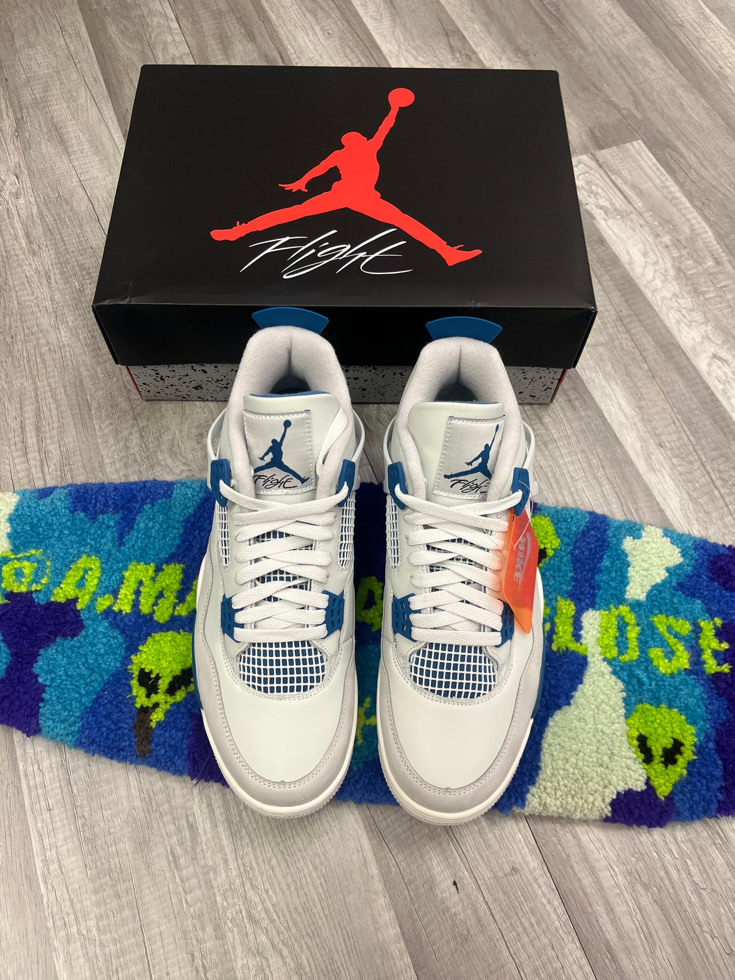 Jordan 4s Military Blue