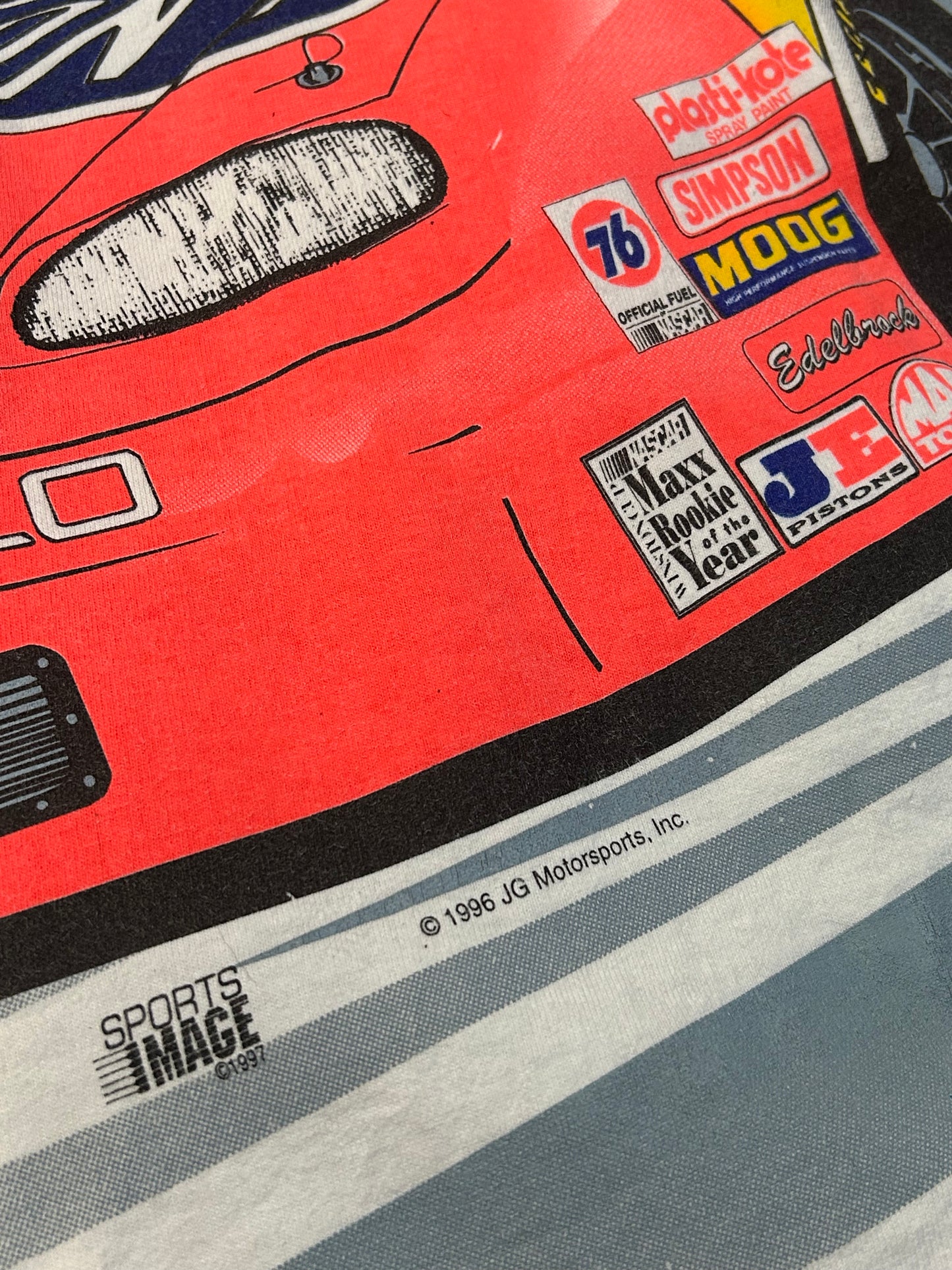 Vintage 1996 Jeff Gordon AOP NASCAR tee