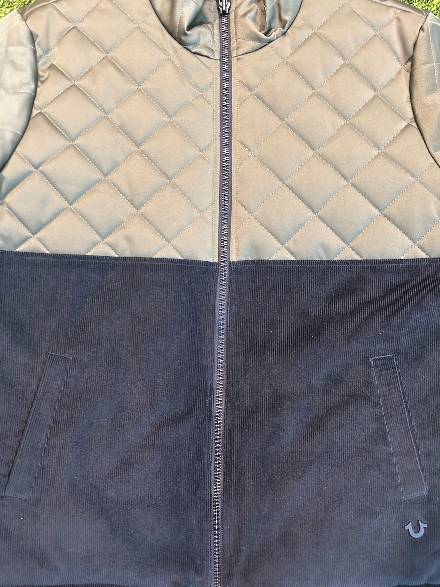 True Religion Quilted Corduroy Jacket