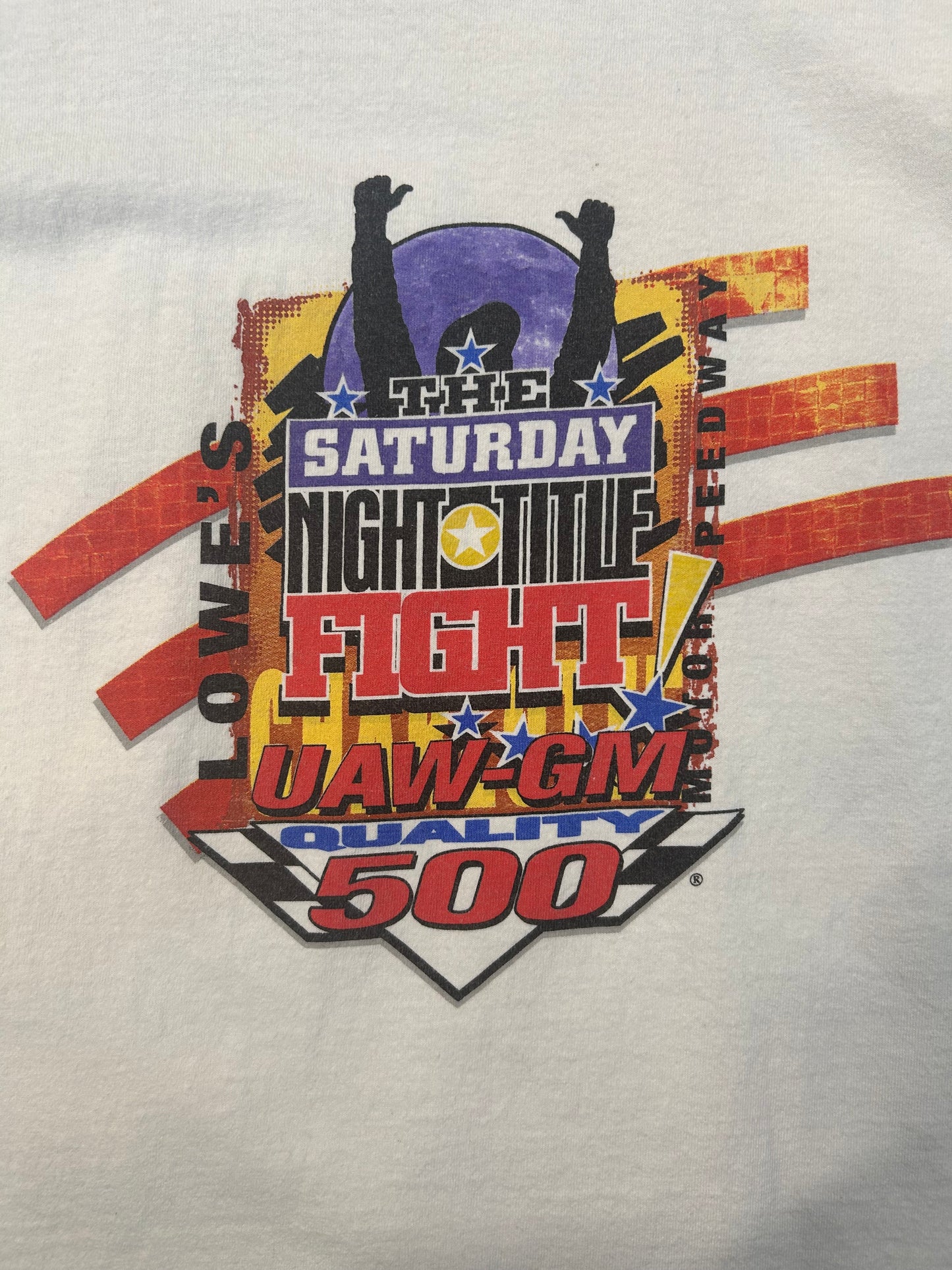 Y2K Saturday Night Fight Title Tee
