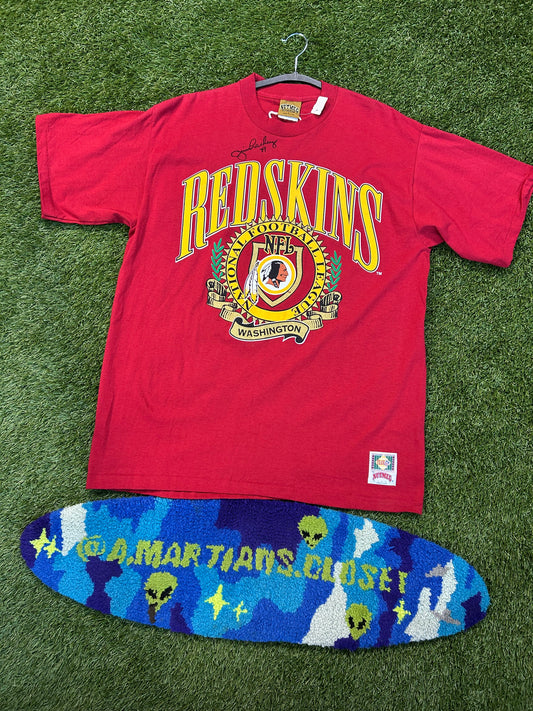 Vintage 90s Washington Redskins NFL Nutmeg W/Signature