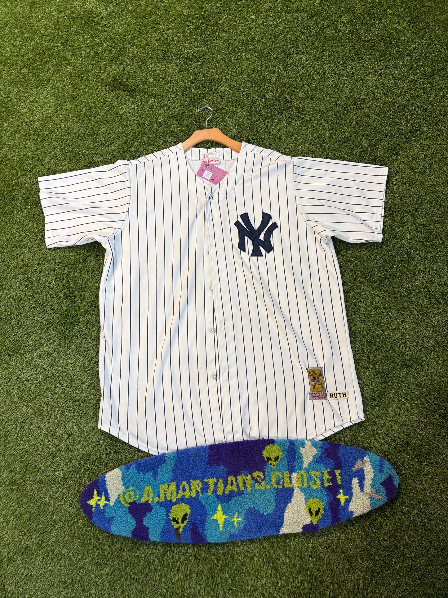 Y2K New York Yankees Babe Ruth Jersey