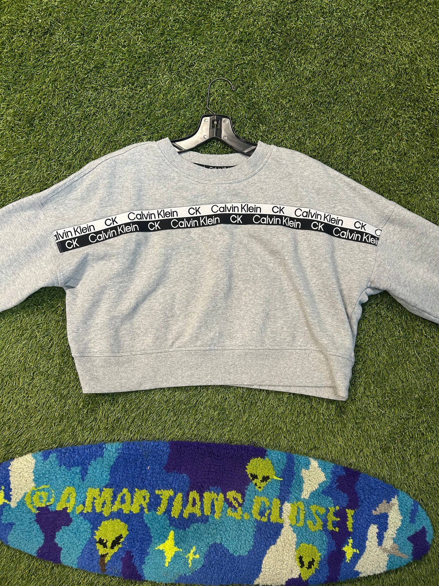 Women’s Calvin Klein Crewneck Crop Top
