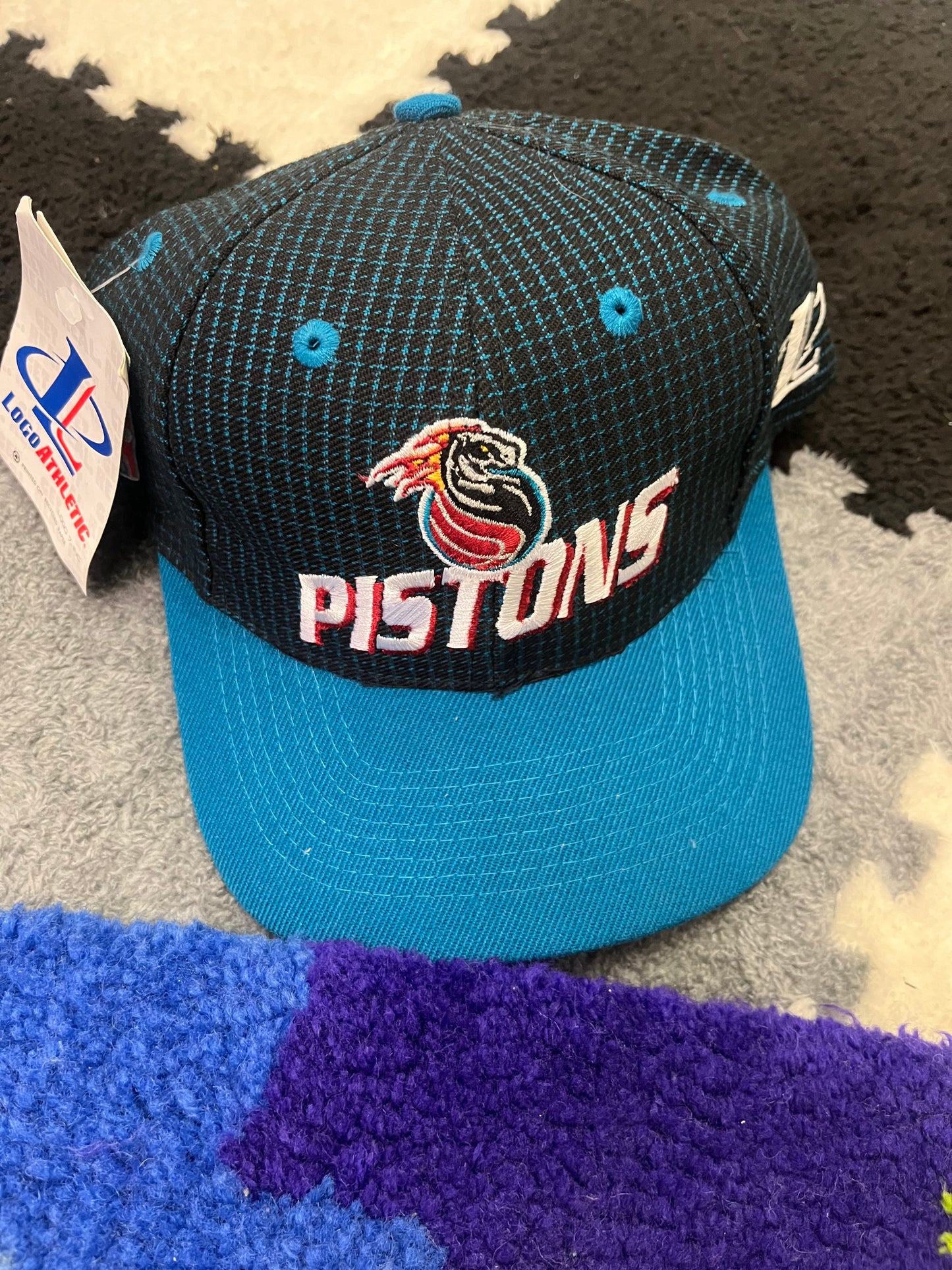 Rare Vintage Detroit Pistons SnapBack