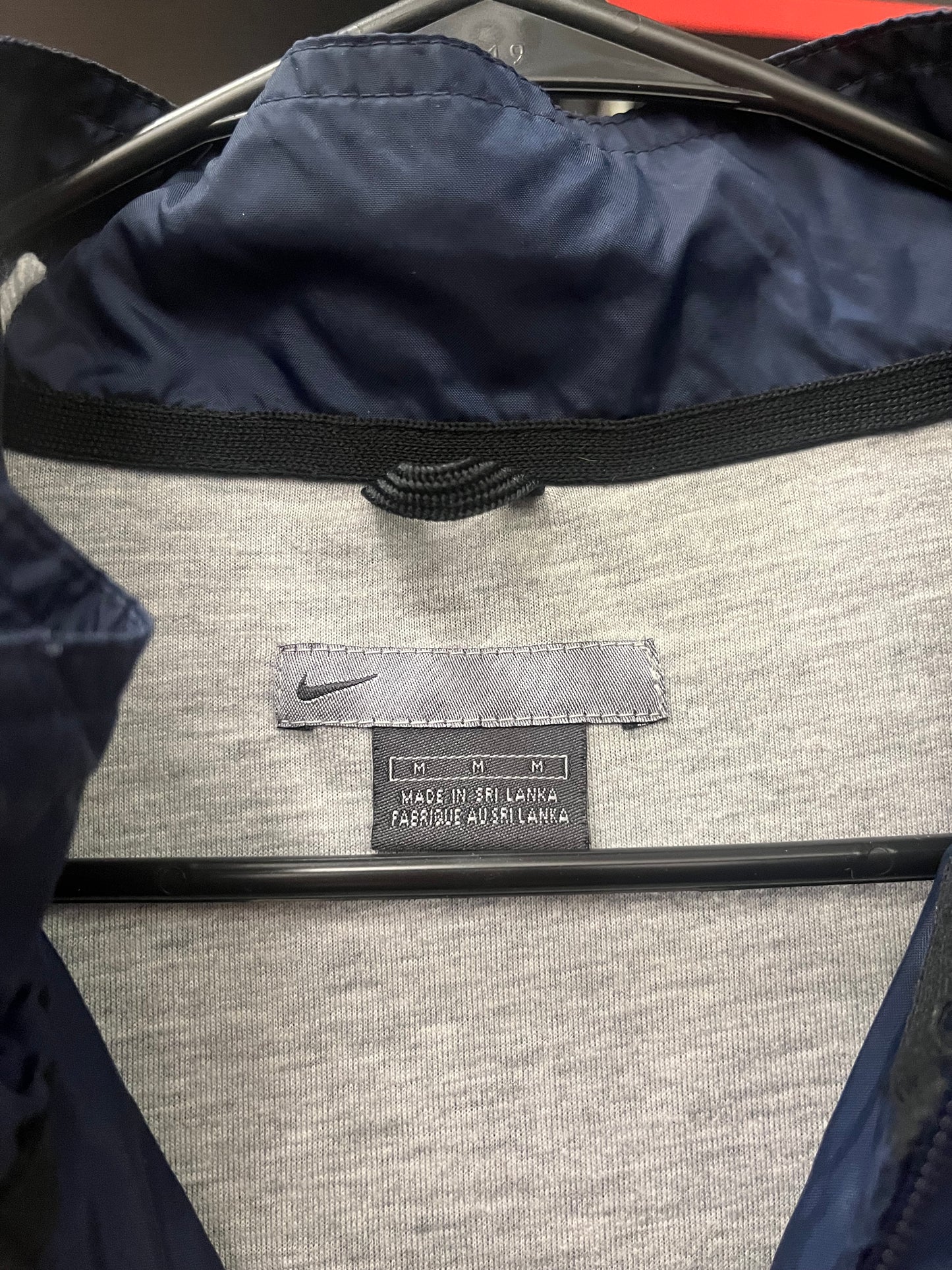 Vintage Y2K Nike Grey Tag Windbreaker Size M