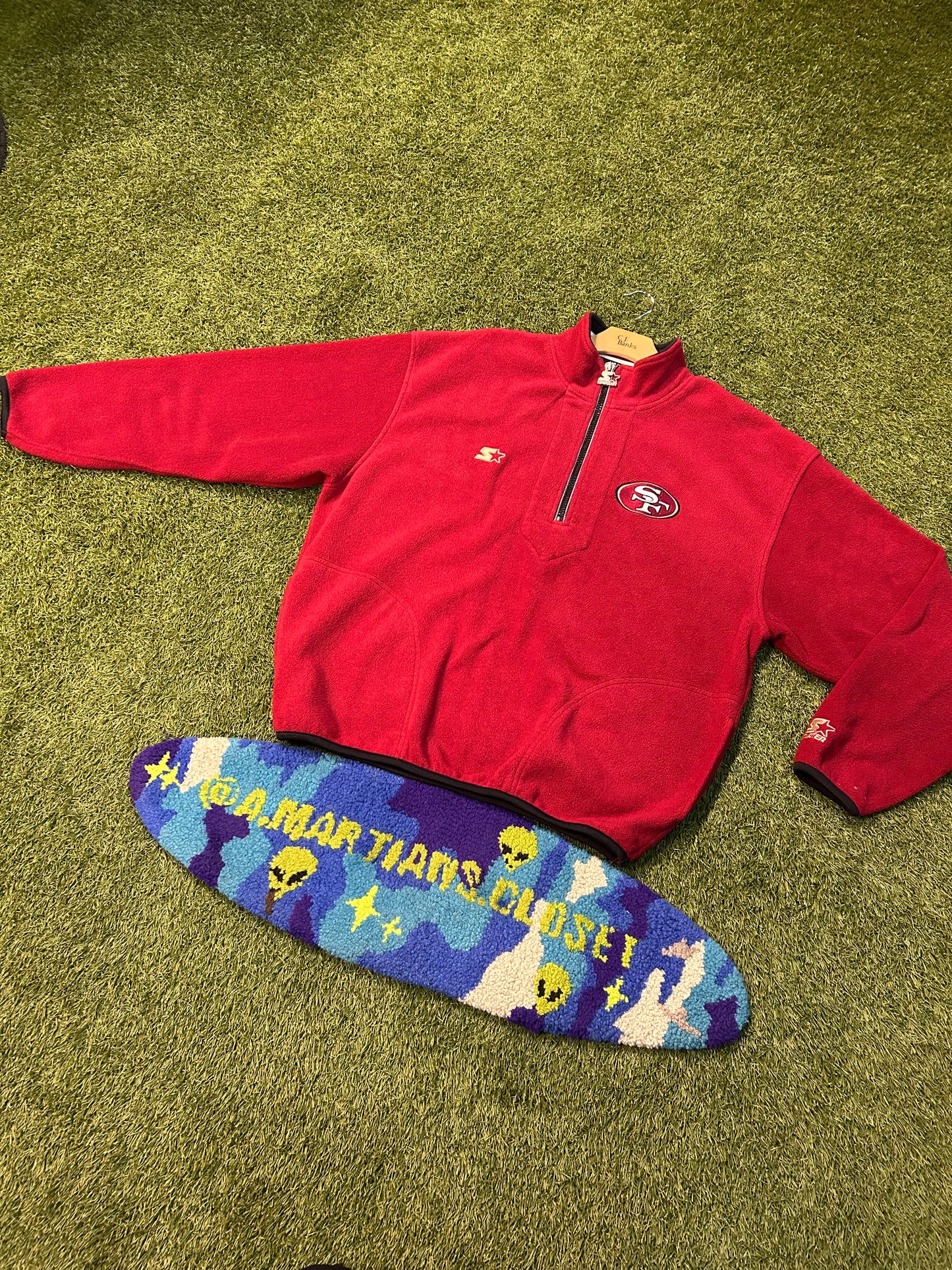 Vintage Starter NFL San Francisco Forty Niners Fleece Pullover