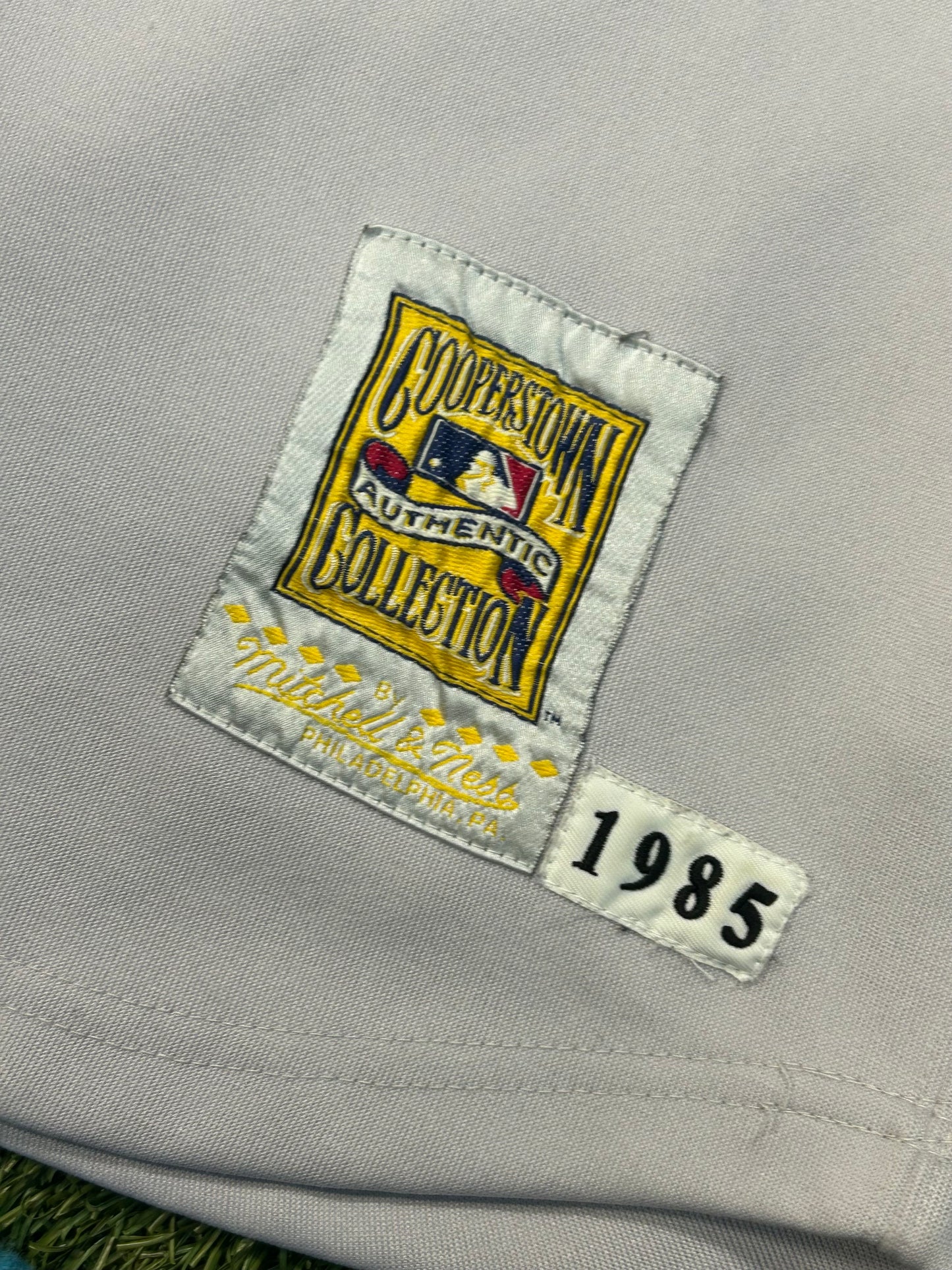Vintage MLB California Angels Reggie Jackson Mitchell & Ness Baseball Jersey