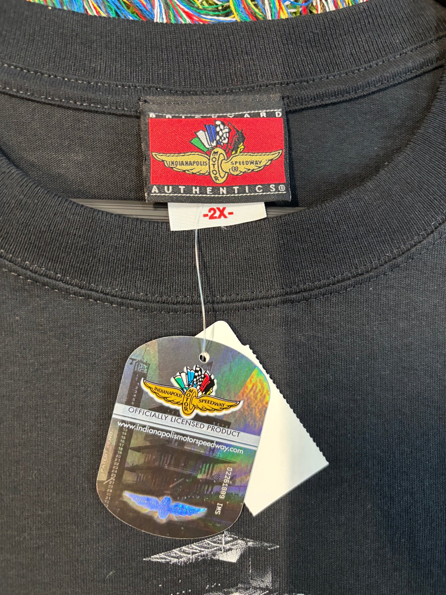 Dead stock 2009 Indy 500 racing T-Shirt Size 2XL Brickyard Authentics tag