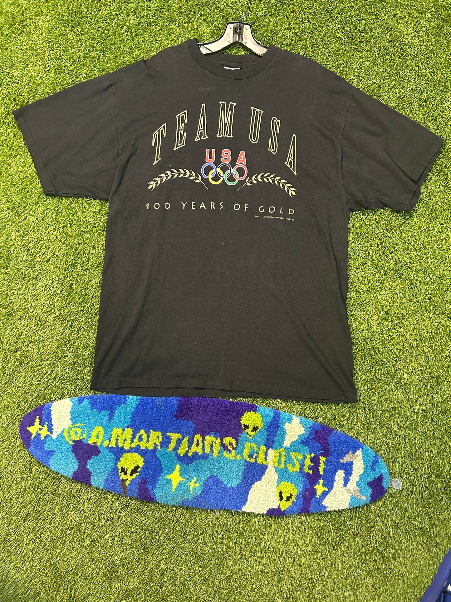 Vintage 90s Team U.S.A 100 Years Of Gold Tee