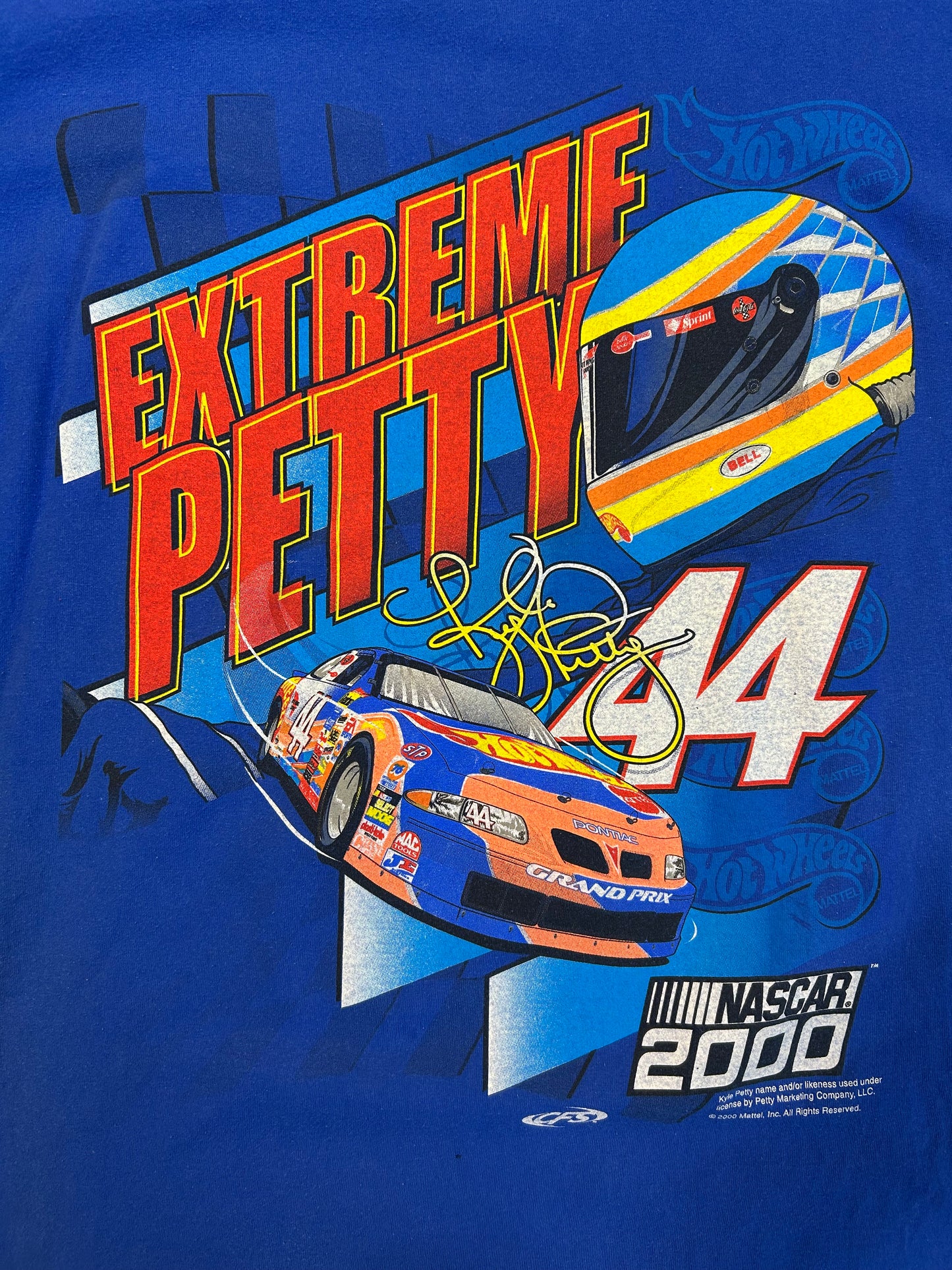 Y2K Kyle Petty Extreme Speed Tee
