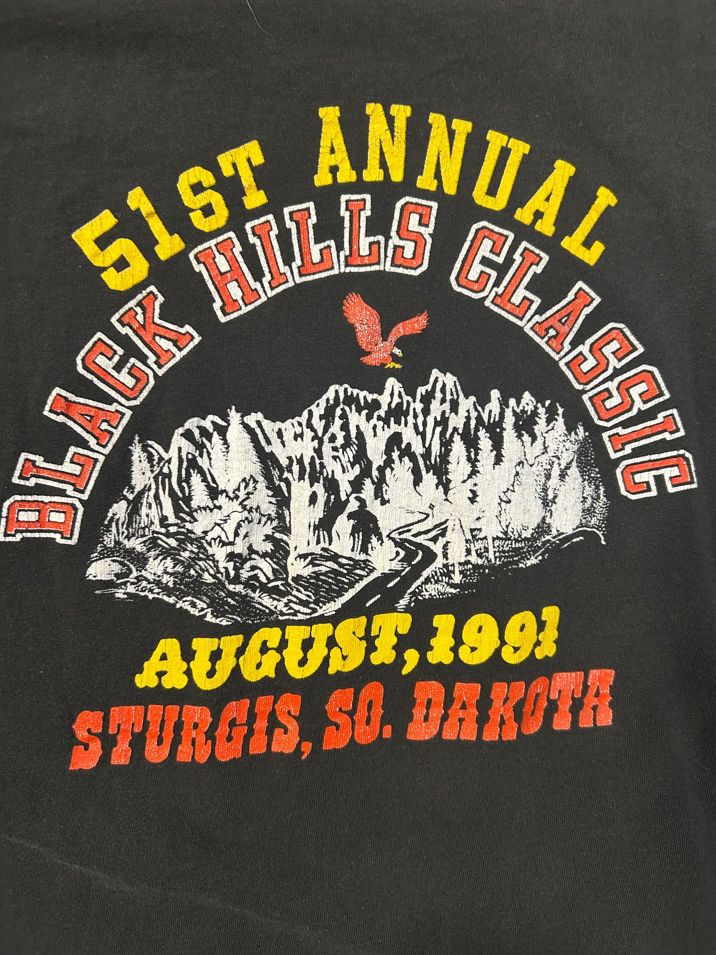 Vintage 1991 51st Annual Sturgis Black Hills Classic