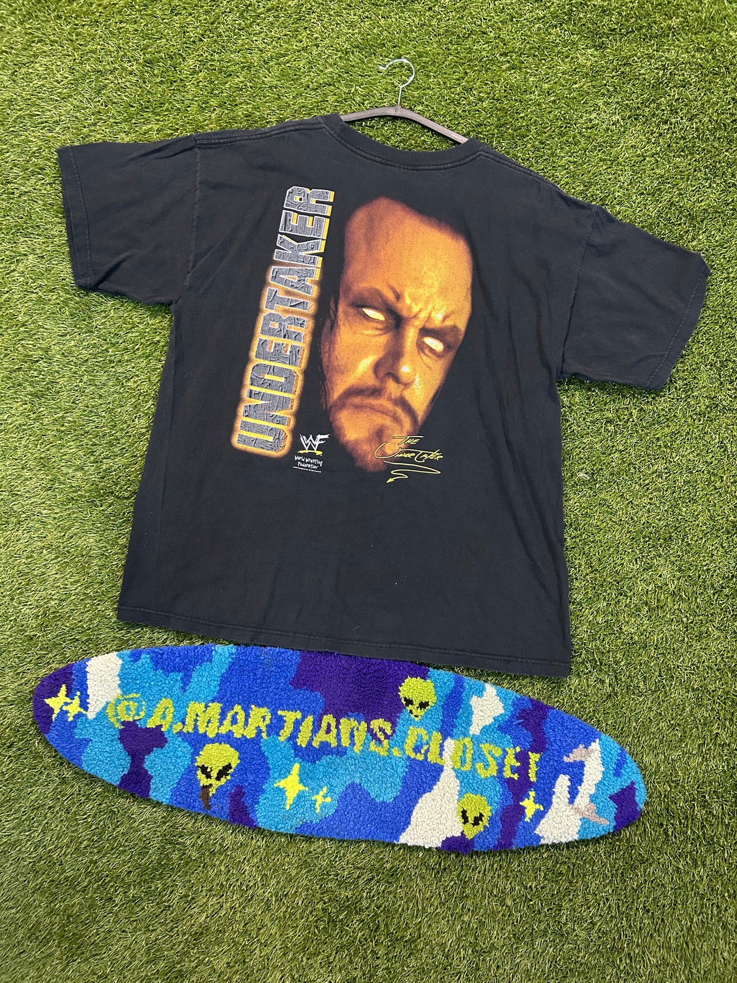 Vintage 1998 WWF The Rest In Piece Undertaker Tee