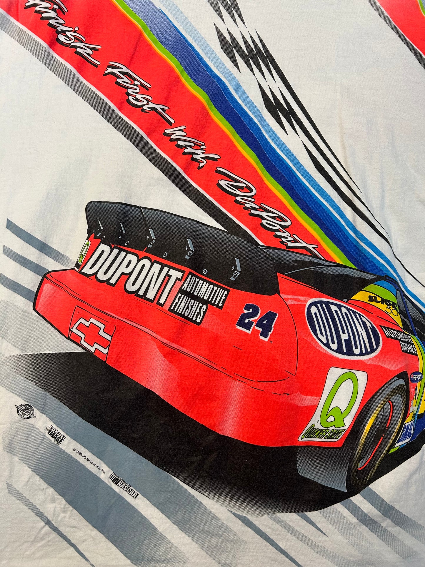 Vintage 1996 Jeff Gordon AOP NASCAR tee