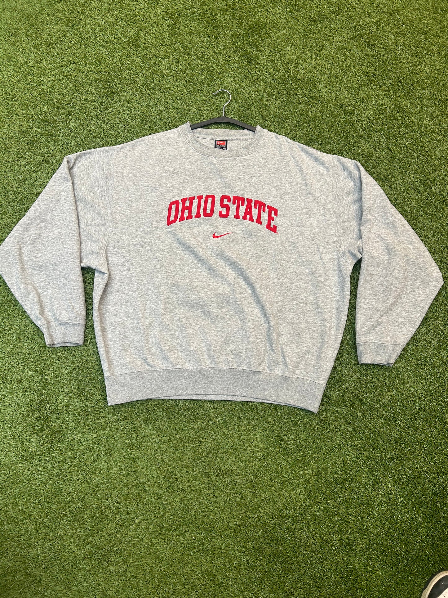 Vintage Nike Ohio State Grey Crewneck