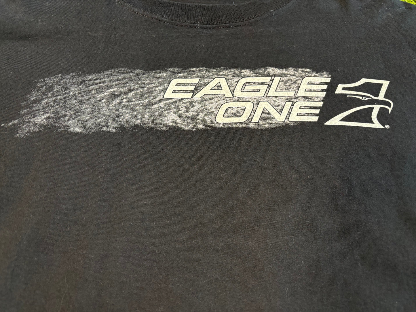 Mark Martin Eagle One Roush Racing NASCAR T-Shirt Size XL Santee Gold Tag