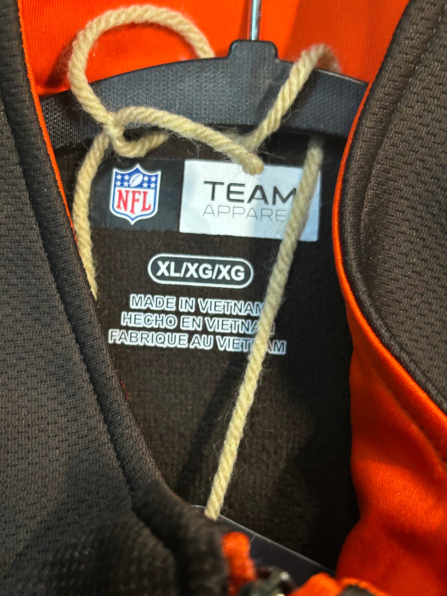 New Age Cleveland Browns QrtZip Jacket