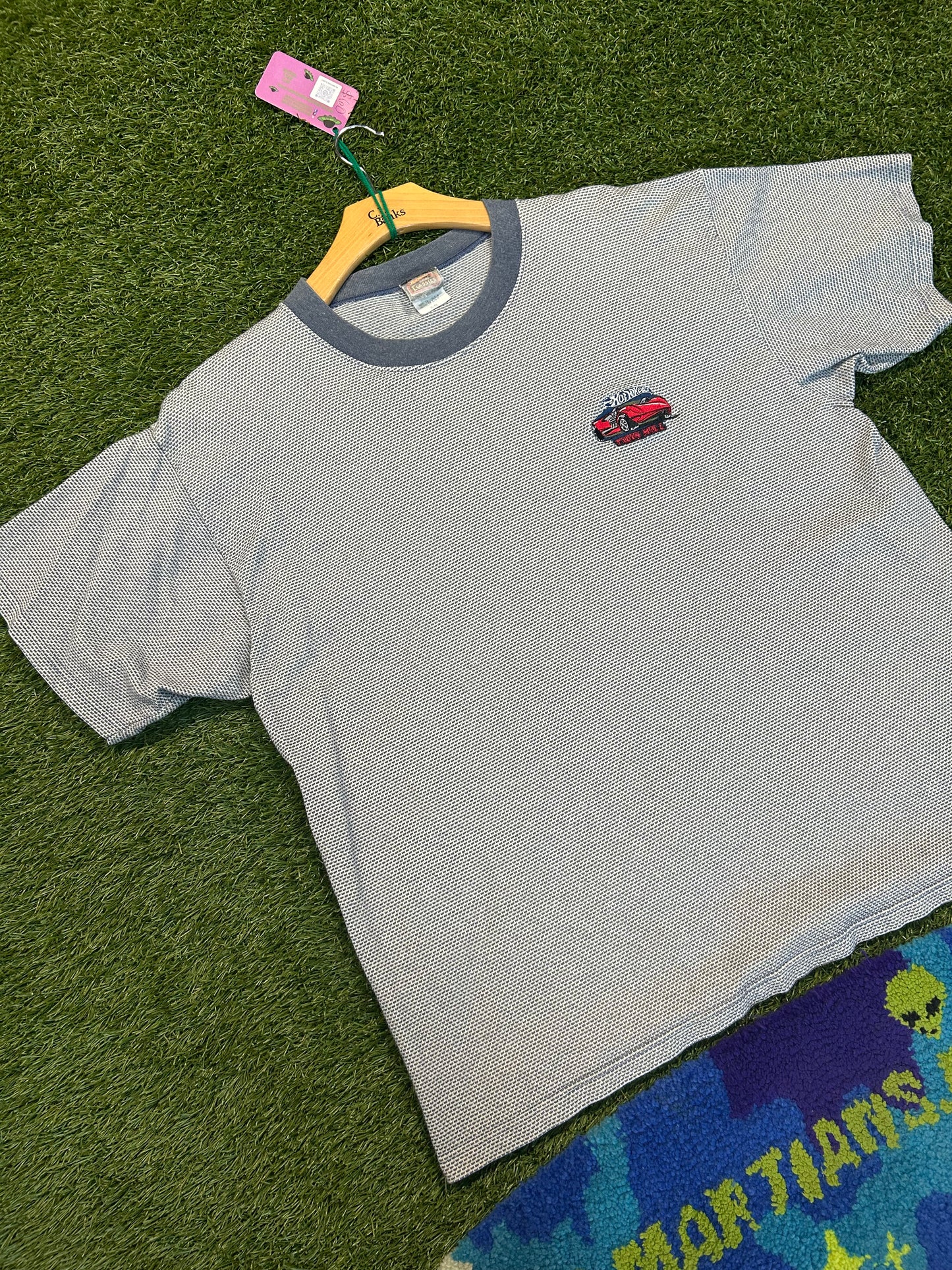 Vintage Hot Wheels Embroidered Twin Mill Car Tee