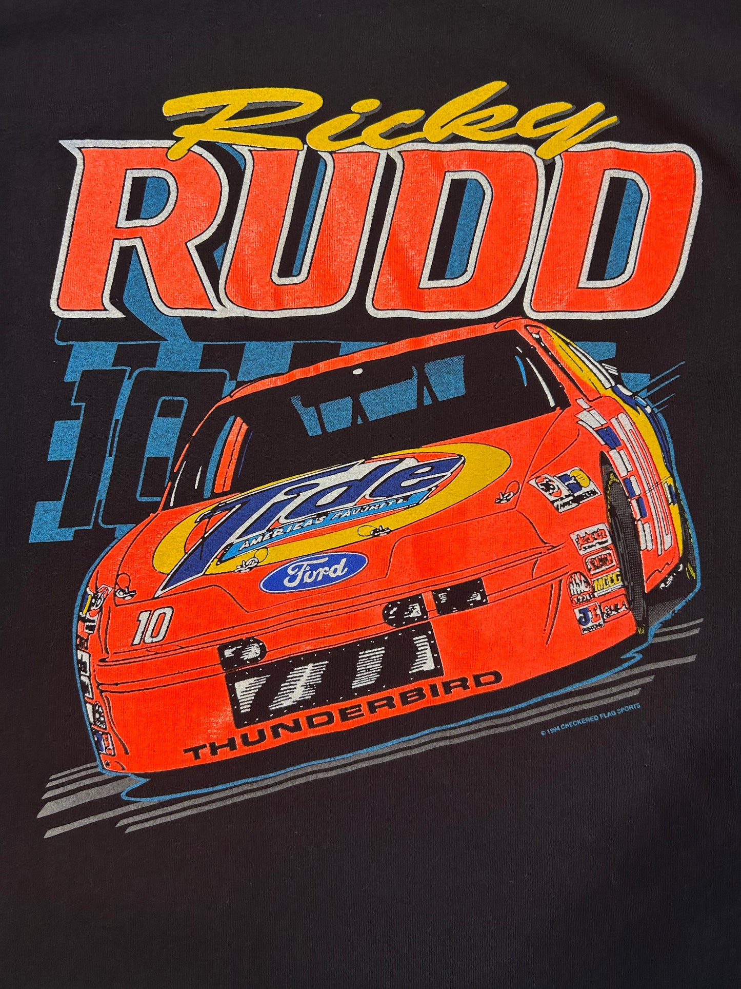 Vintage 1994 Ricky Rudd Tide NASCAR Tee