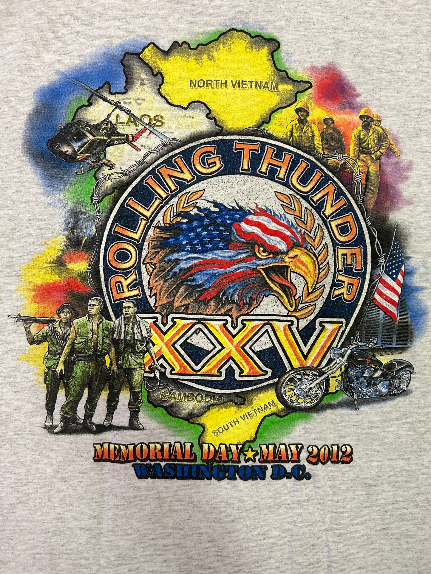 Vintage 2012 Rolling Thunder Memorial Day