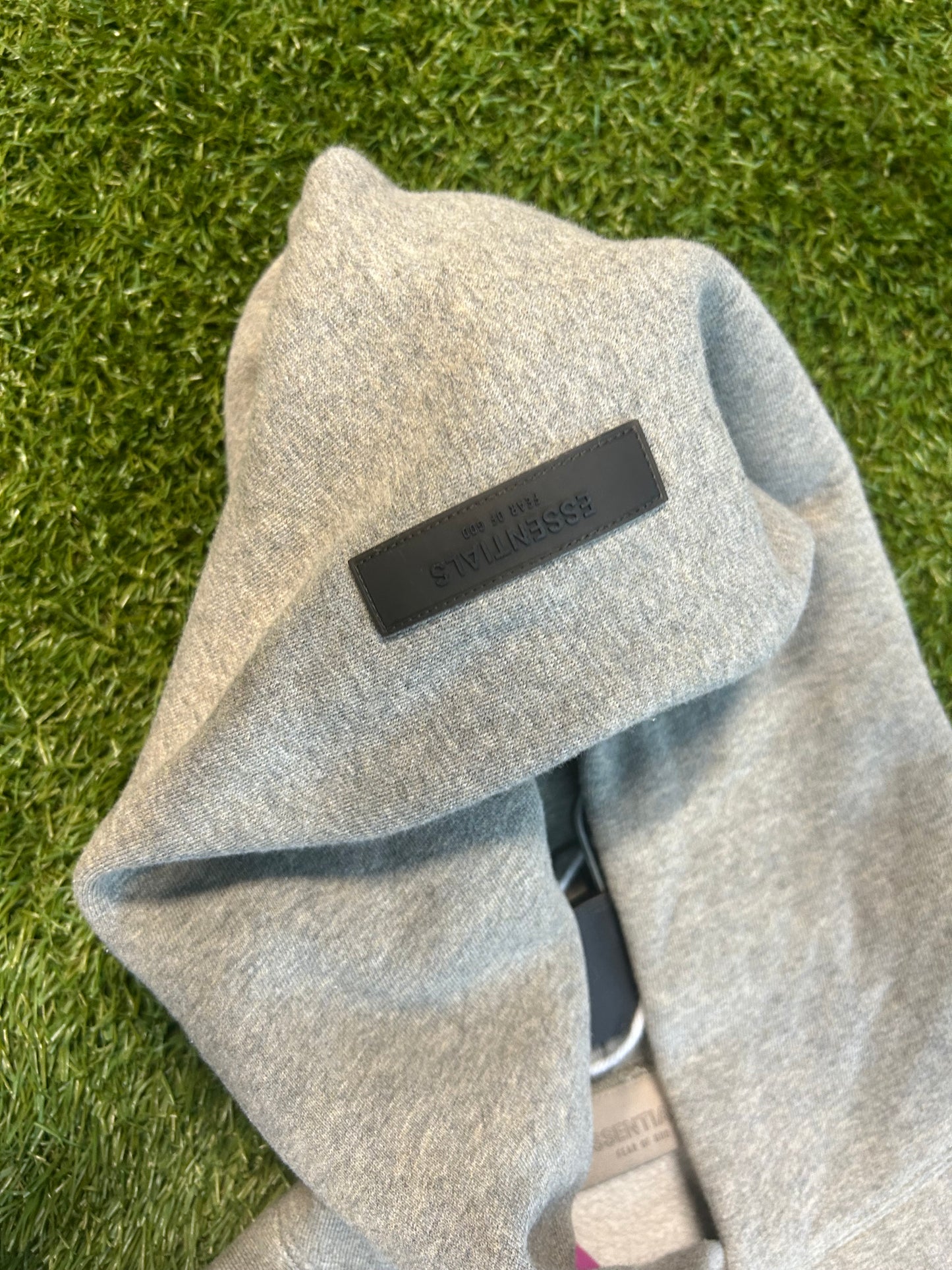 Fear Of God Essentials Fog Grey Hoodie