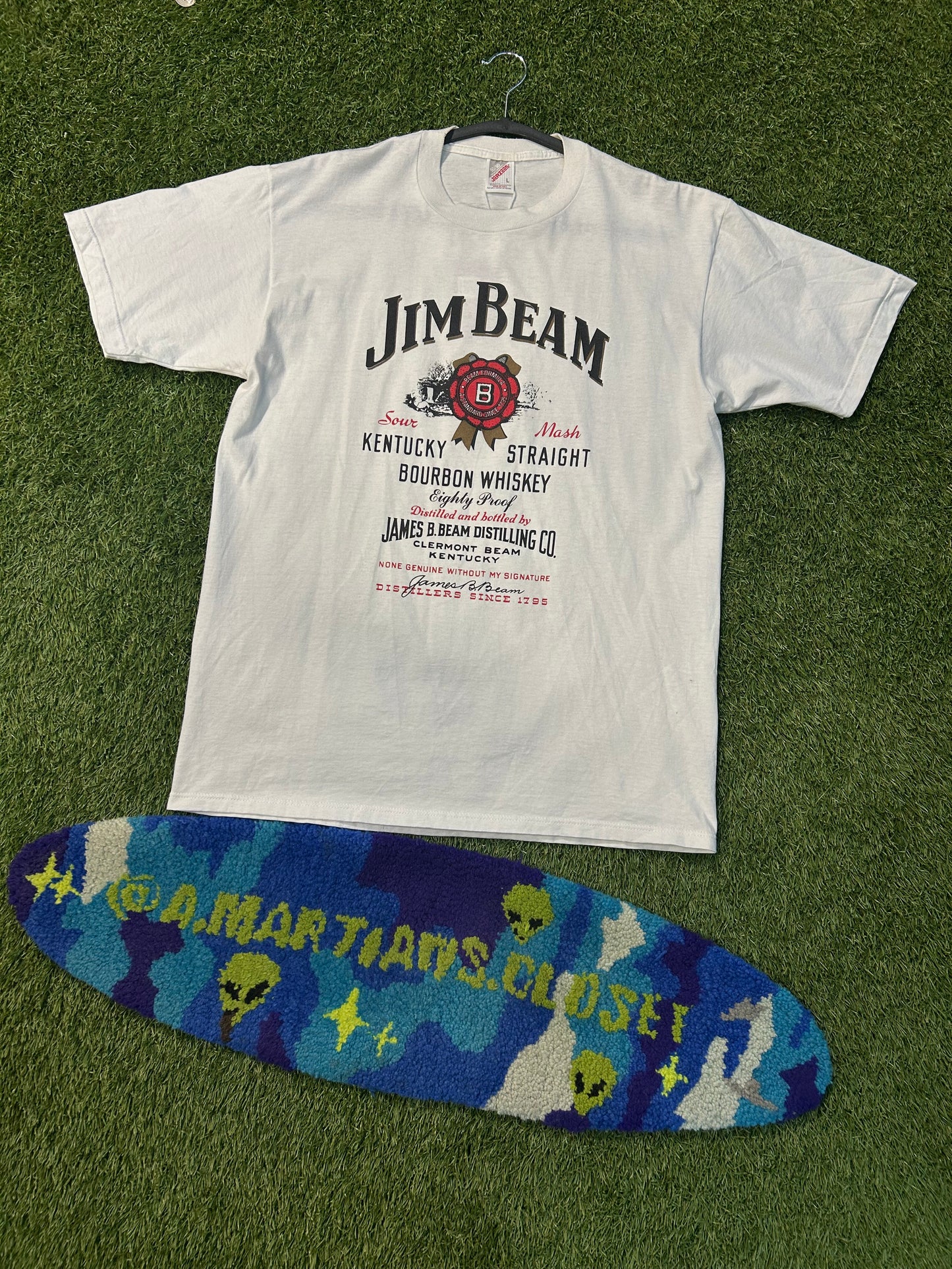 Vintage 90s Jim Bean Bourbon Whiskey Tee