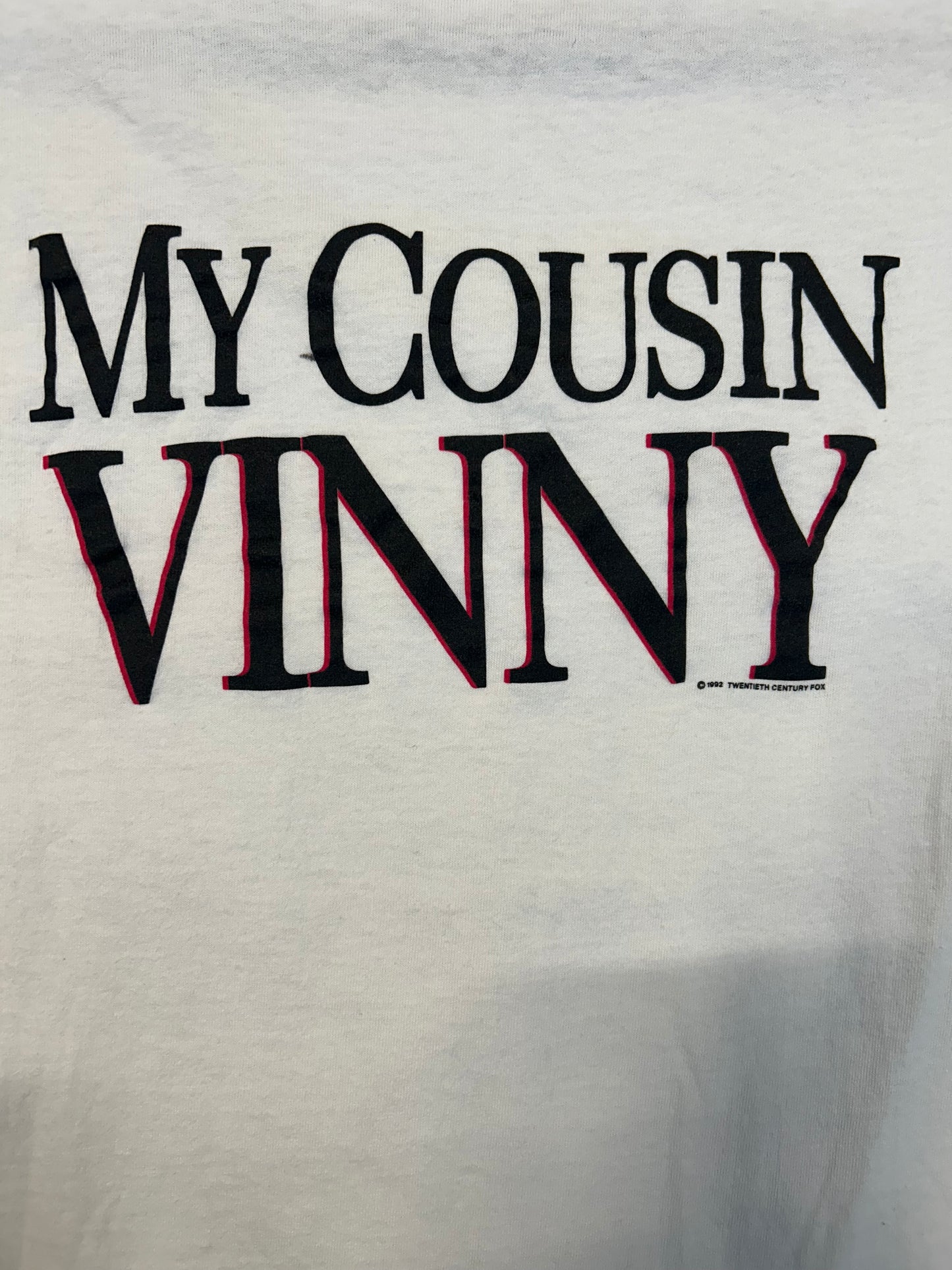 Vintage 1992 My Cousin Vinny Movie Promo Tee