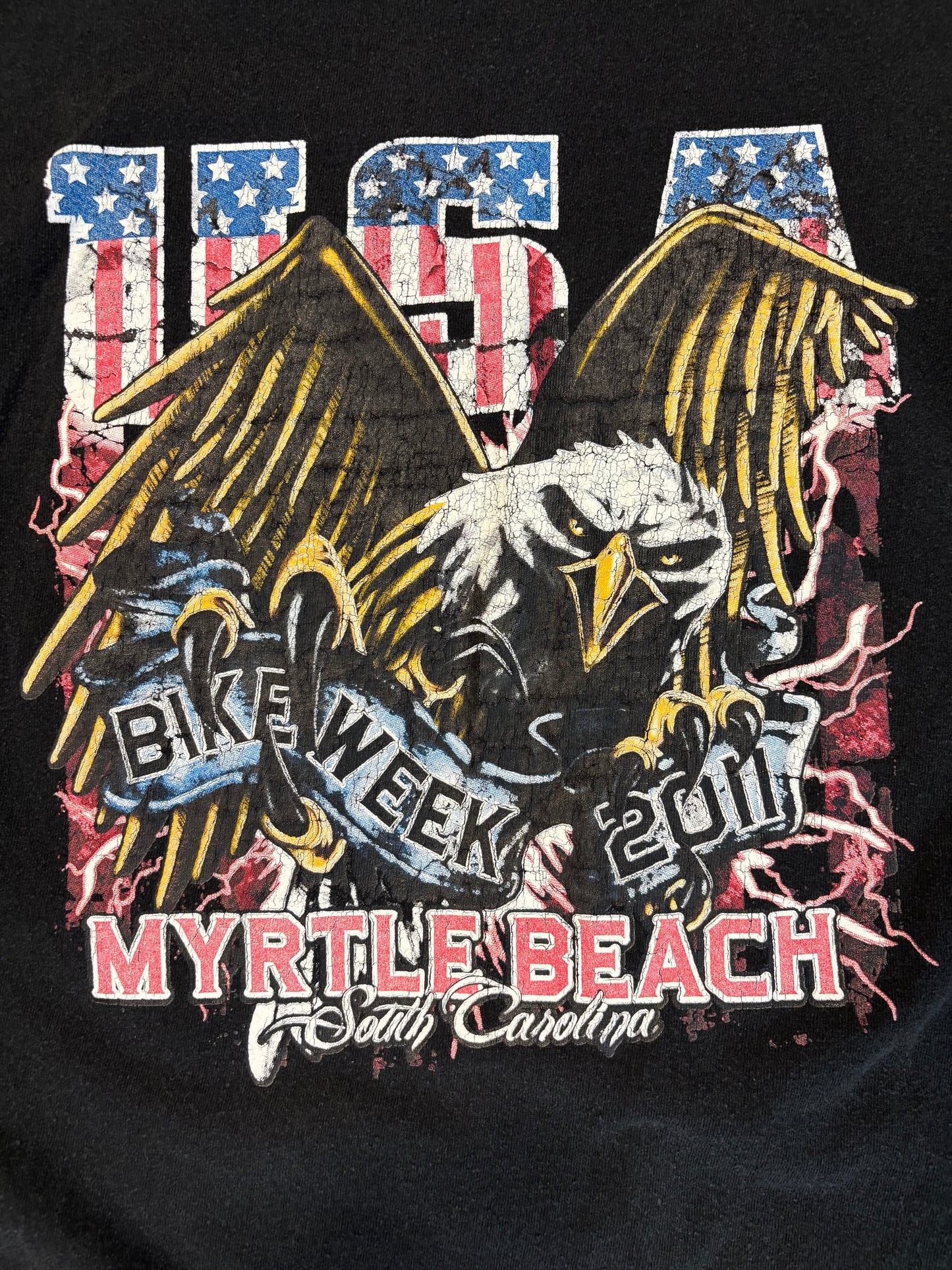 Y2K 2011 Myrtle Beach Bike Week Tee