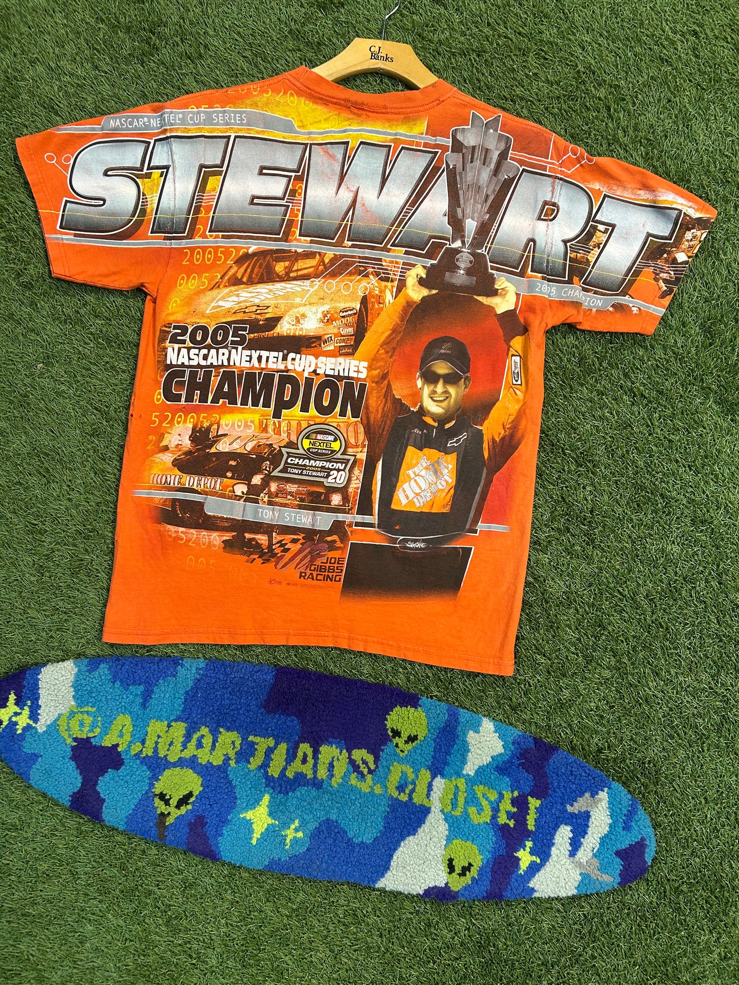 2005 NASCAR Nextel Cup Series Champion Tony Stewart AOP Tee
