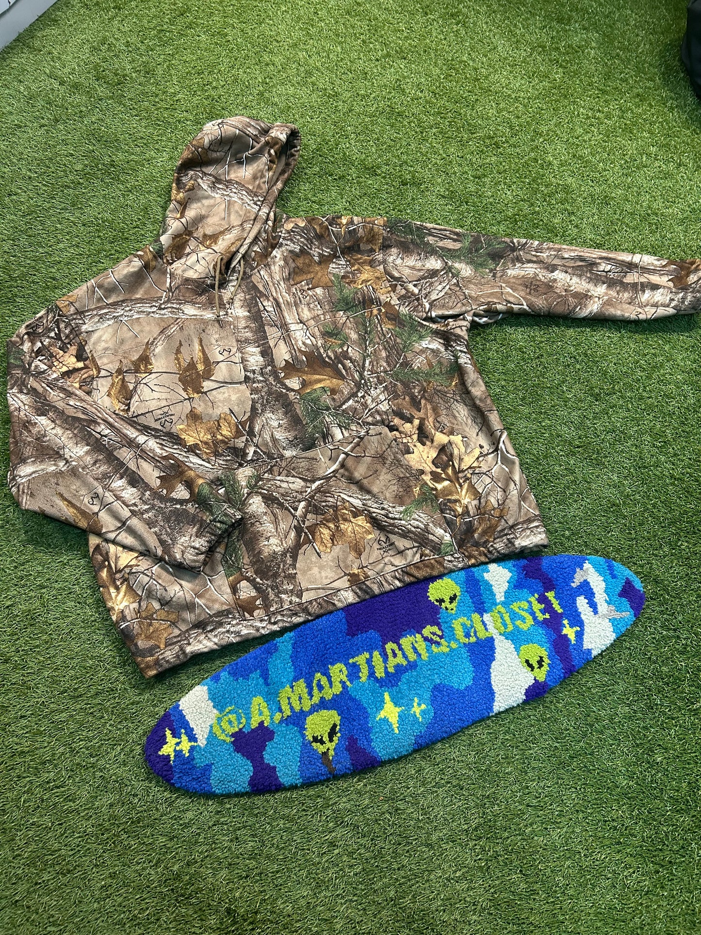 RealTree Wood Camo Oversized Hoodie