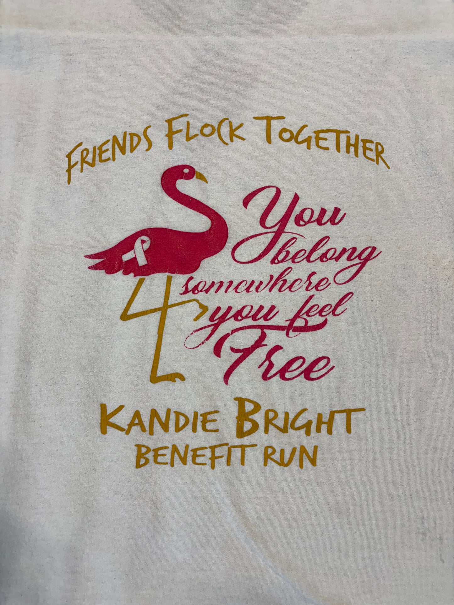 Friends Flock Together Kandie Bright Benefit Run Tee