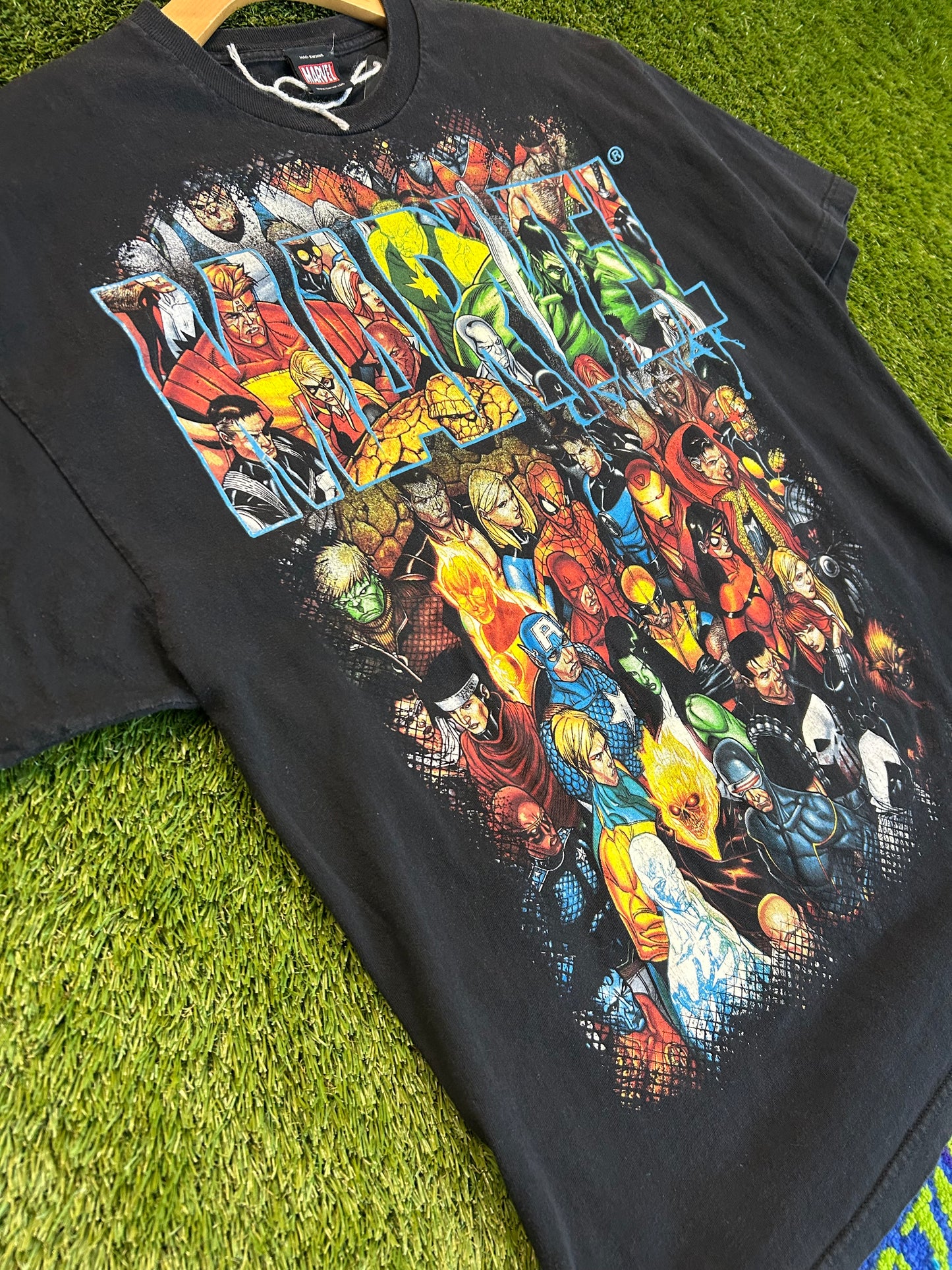 Y2K Retro Style Marvel Front Only Tee